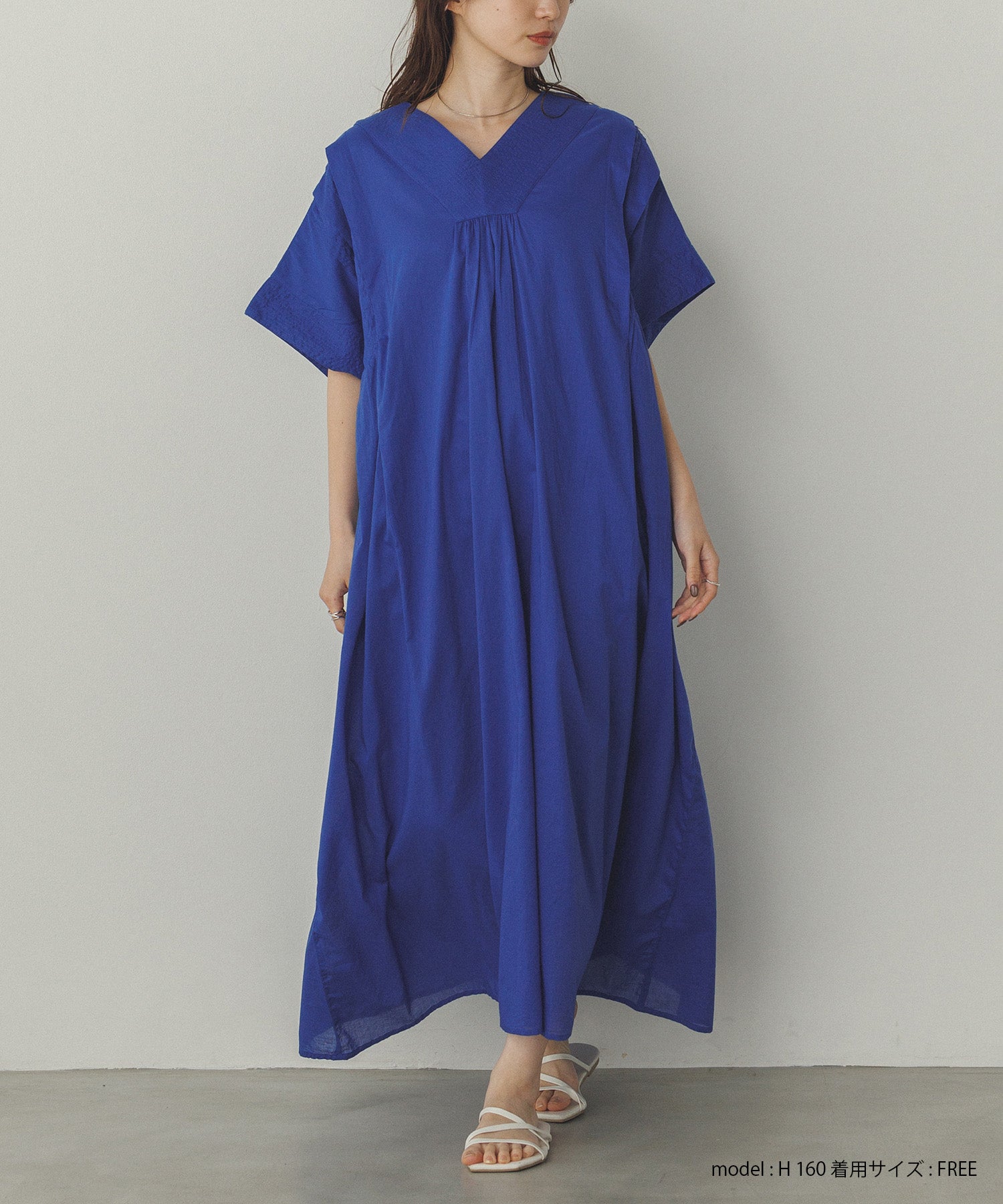 カフタン風 ワンピース