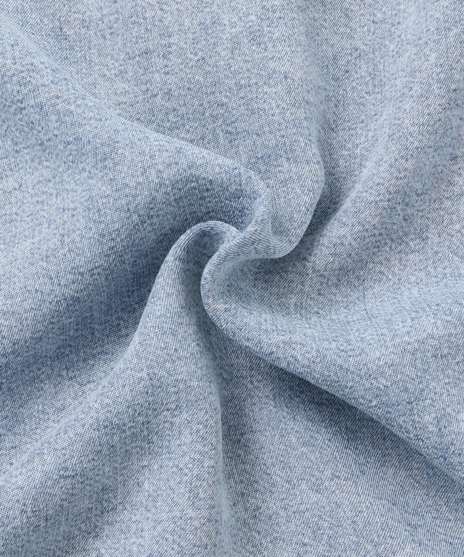 TENCEL DENIM HALF SLEEVE OVERSHIRT