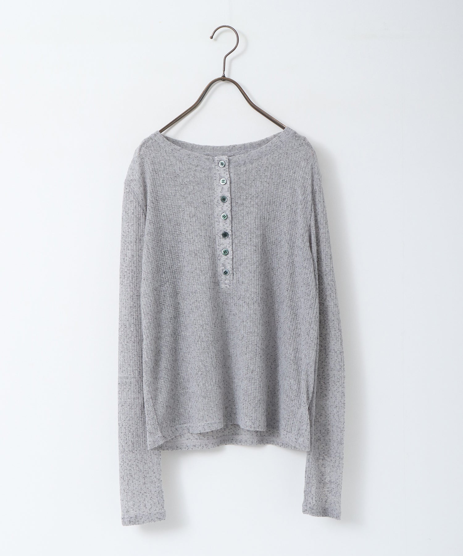 HENRY NECK LAYERED SHEER TOPS