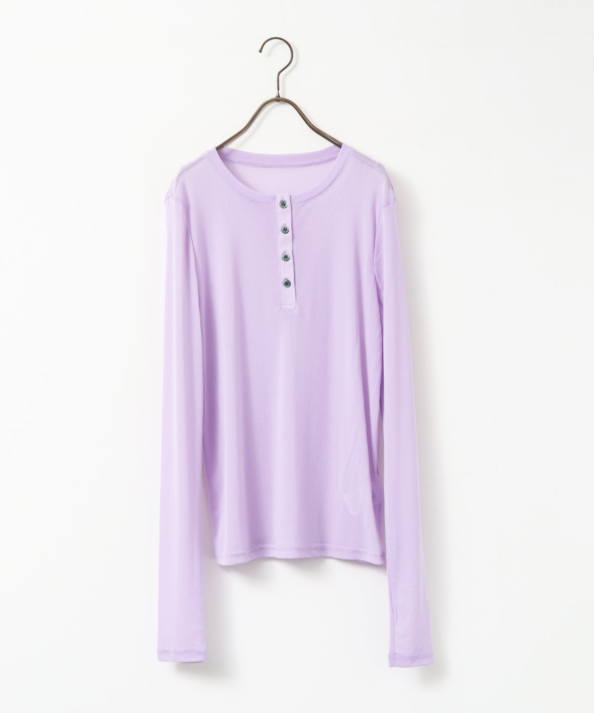 HENRY-NECK LAYERED TOPS