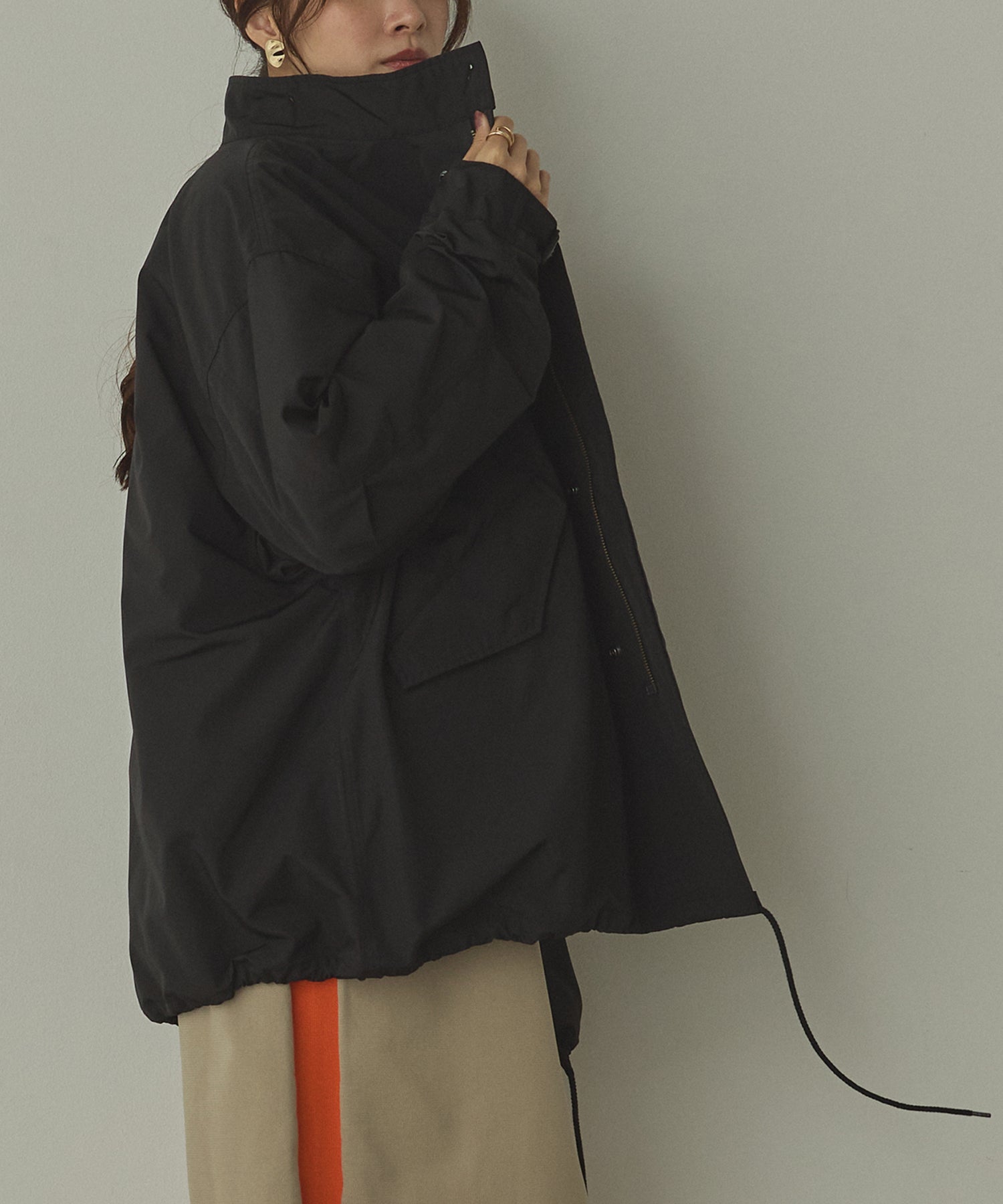 TCブロード ショートモッズコート