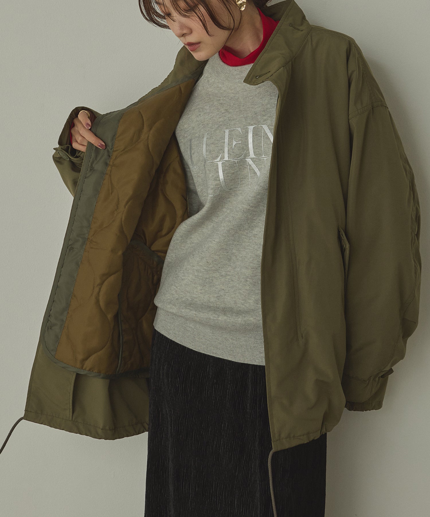 TCブロード ショートモッズコート