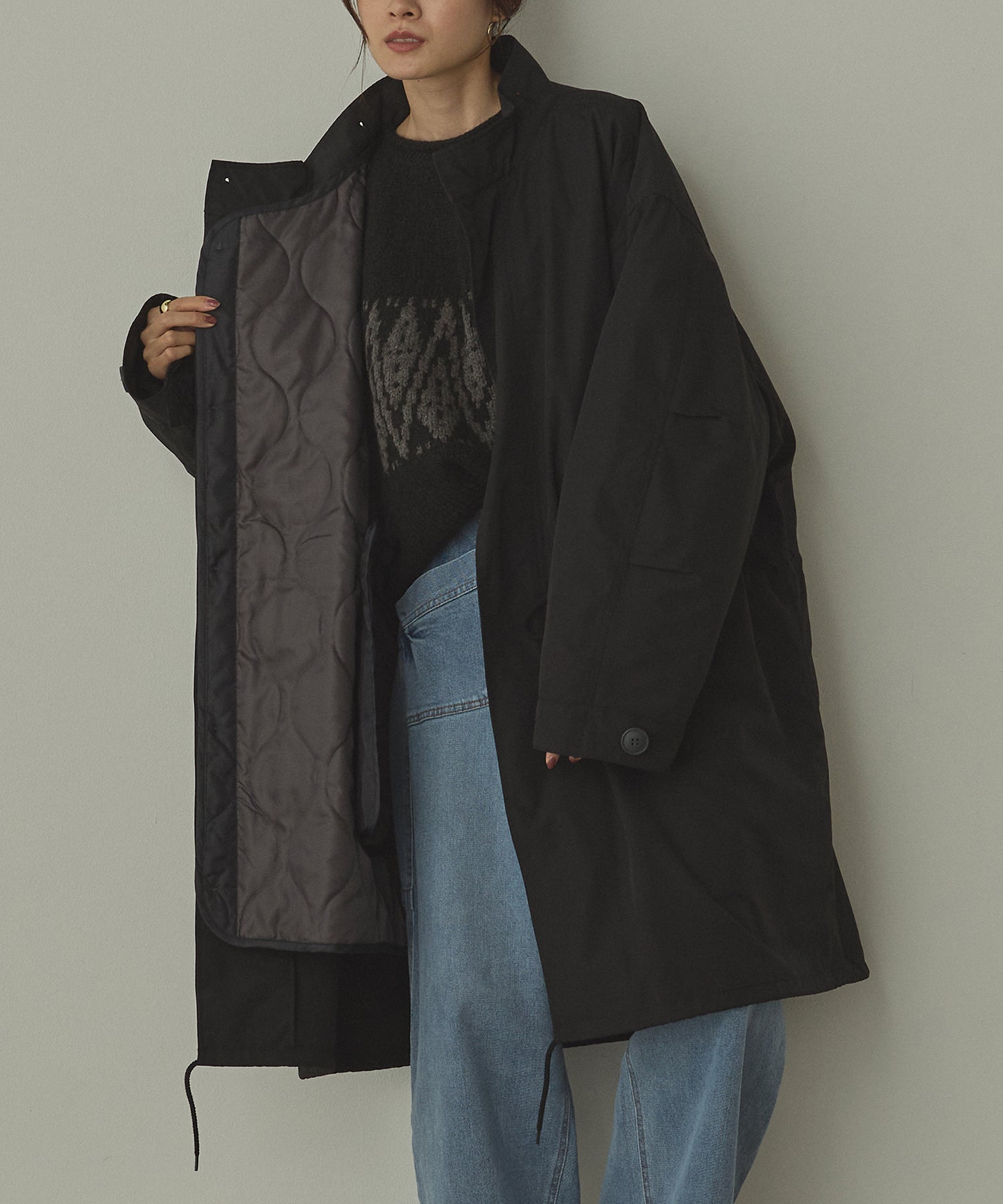 TCブロード ロングモッズコート