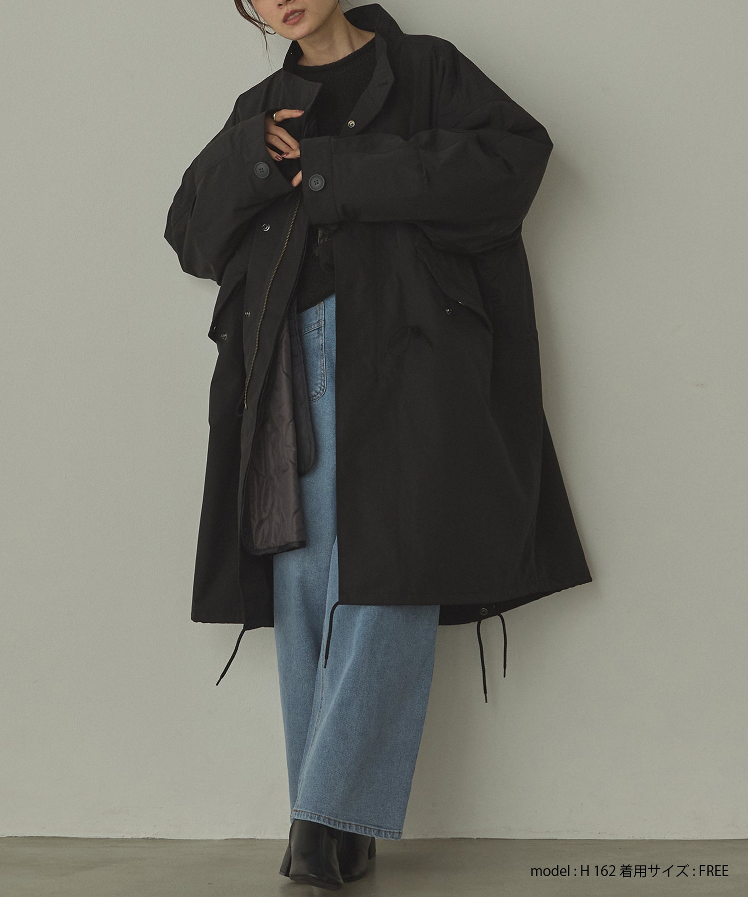 TCブロード ロングモッズコート