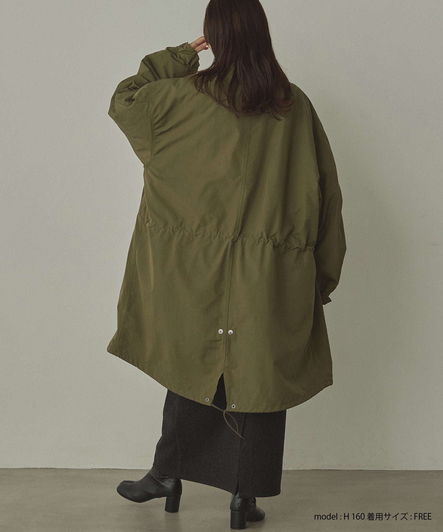 TCブロード ロングモッズコート