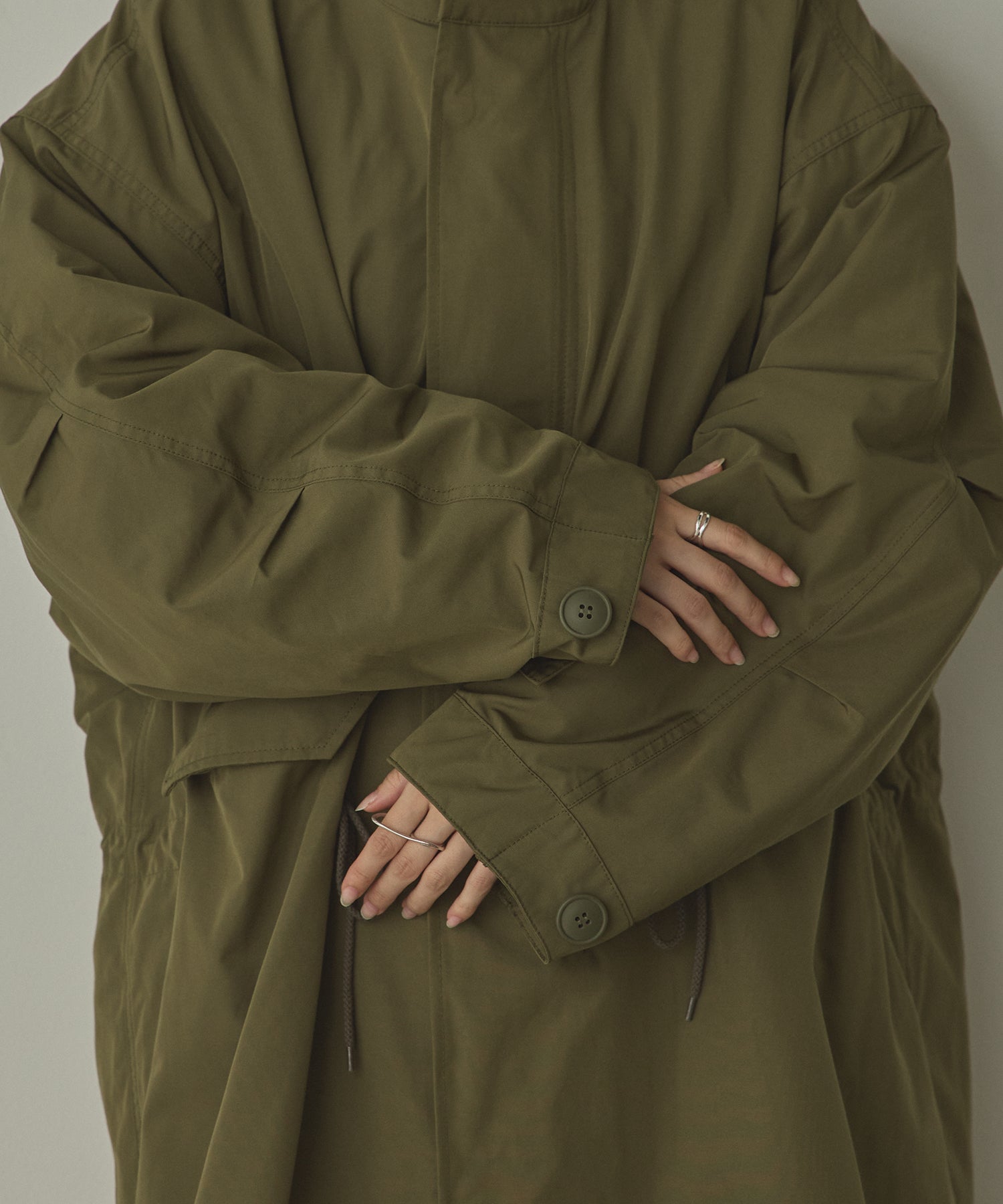 TCブロード ロングモッズコート