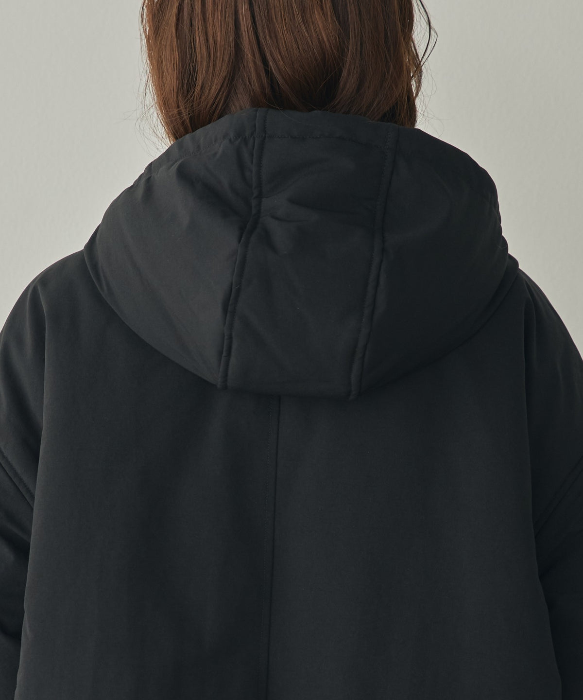 COTTON-LIKE HOODIE COAT