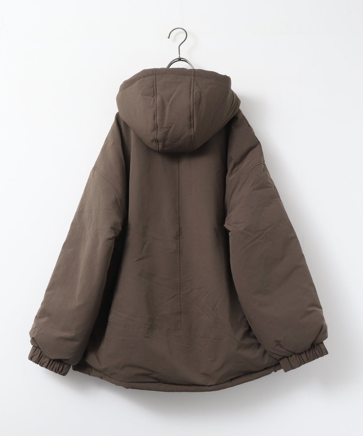 COTTON-LIKE HOODIE COAT
