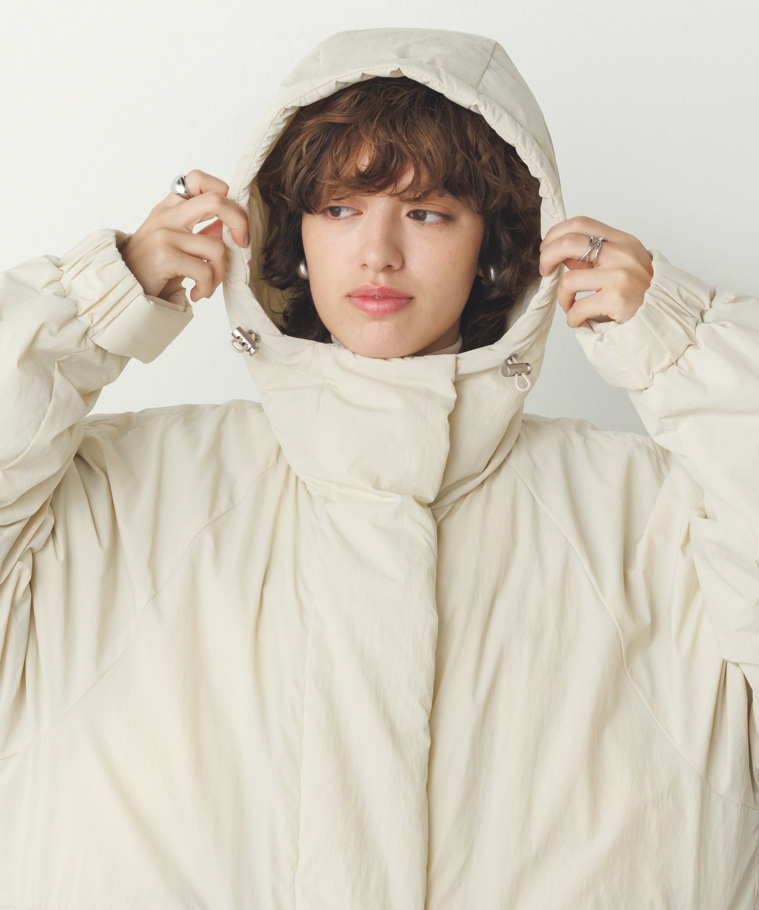 中綿ミディアム フードコート