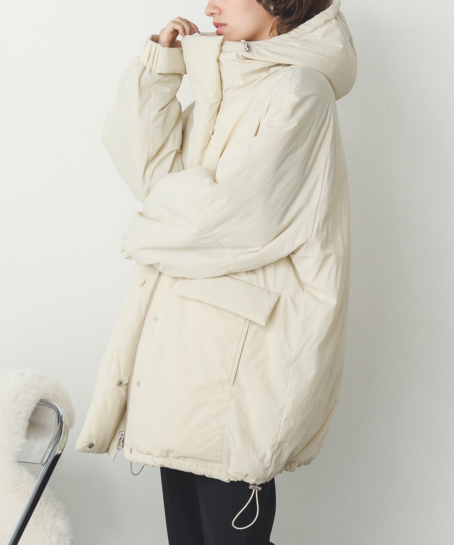 中綿ミディアム フードコート