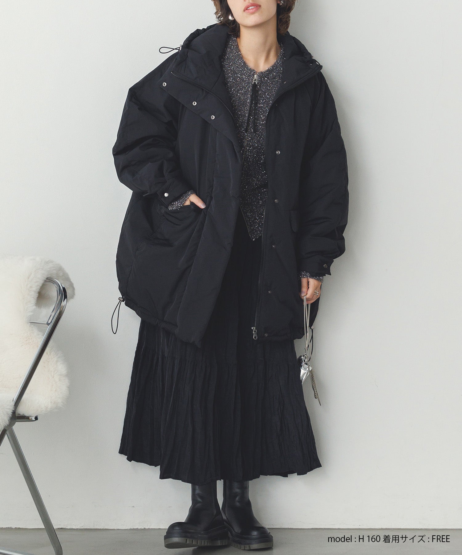 中綿ミディアム フードコート