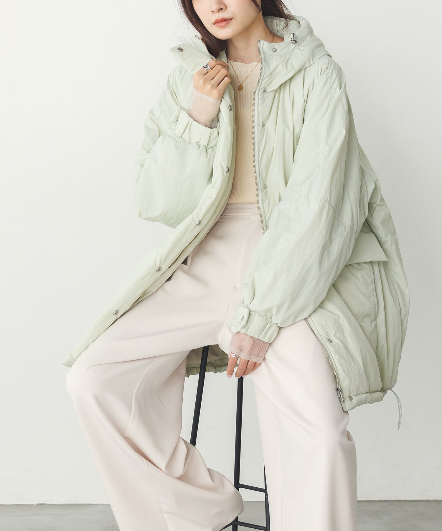 中綿ミディアム フードコート