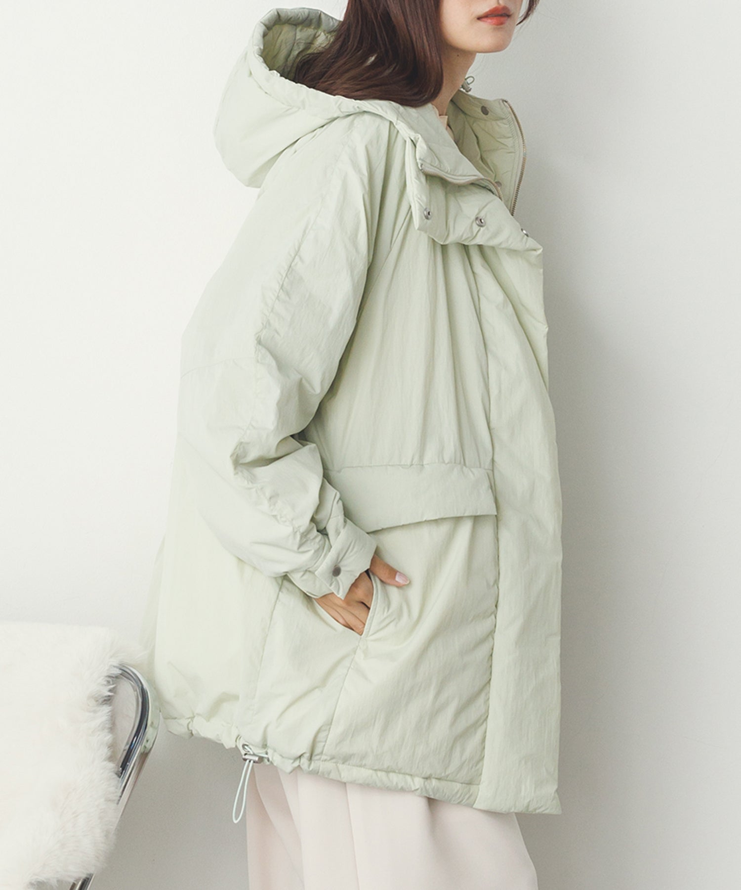 中綿ミディアム フードコート