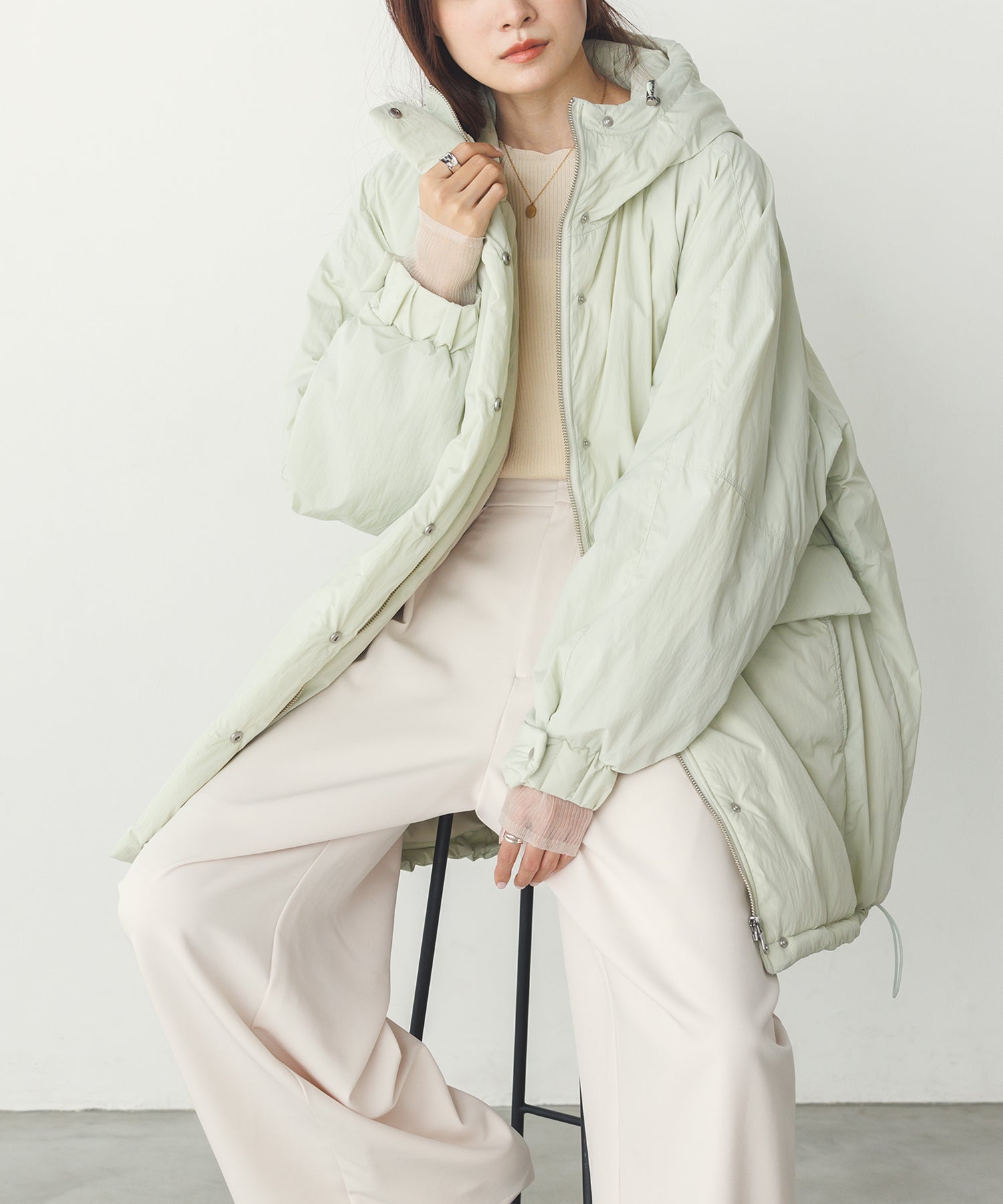 中綿ミディアム フードコート