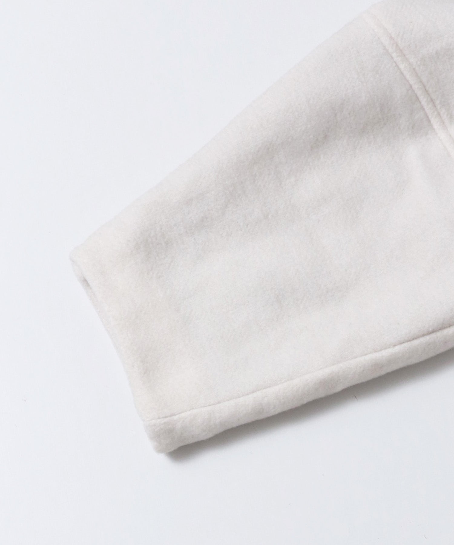 杢ヘリンボーン スタンドカラーコート