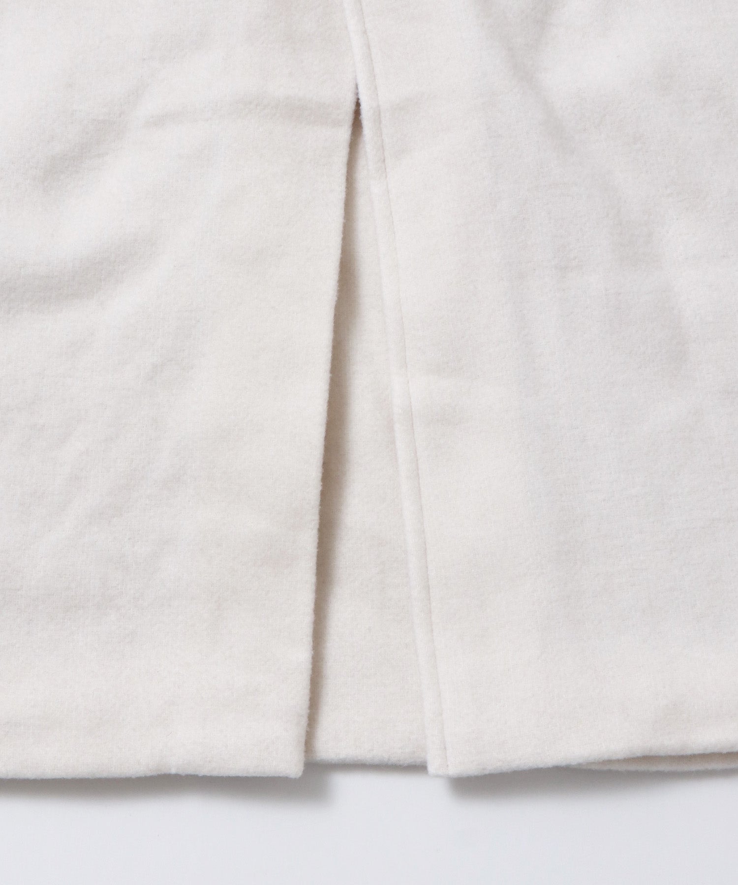 杢ヘリンボーン スタンドカラーコート