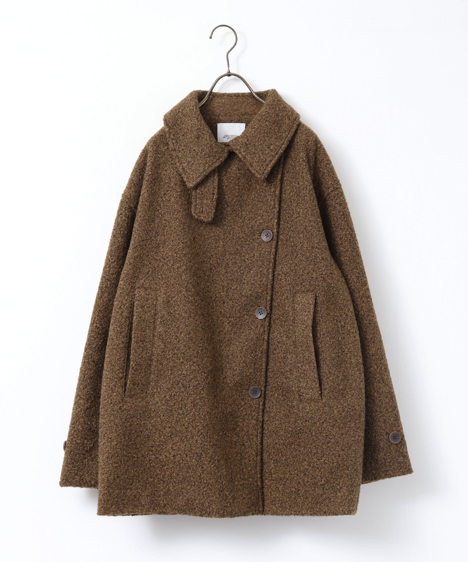 BOUCLE MEDIUM COAT