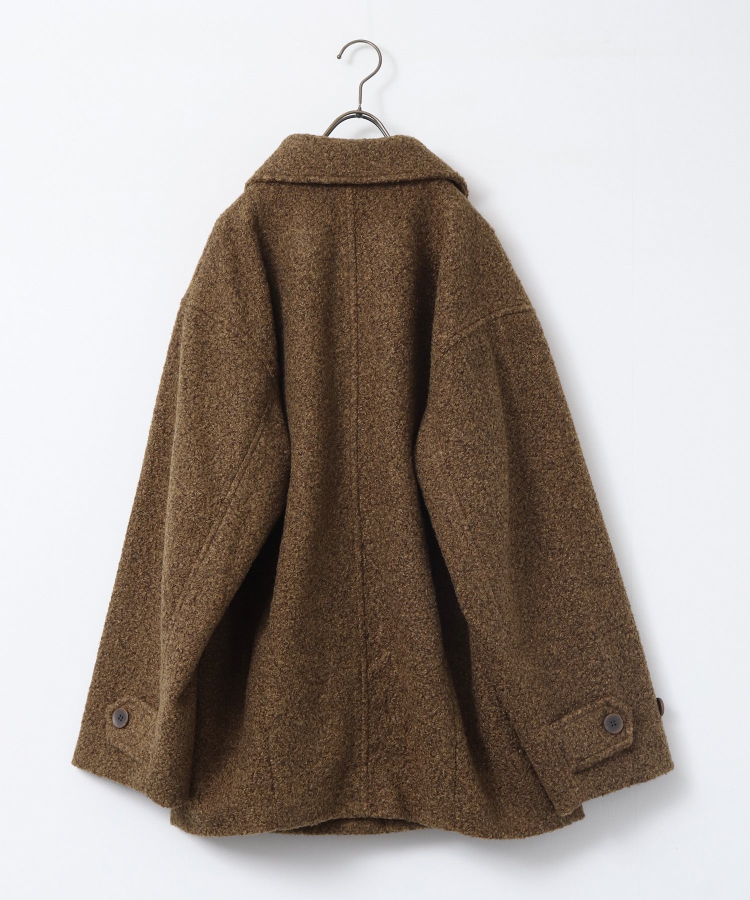 BOUCLE MEDIUM COAT