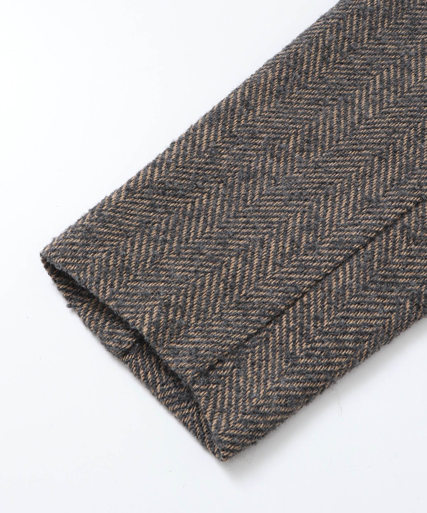 ヘリンボーン ジャケットコート