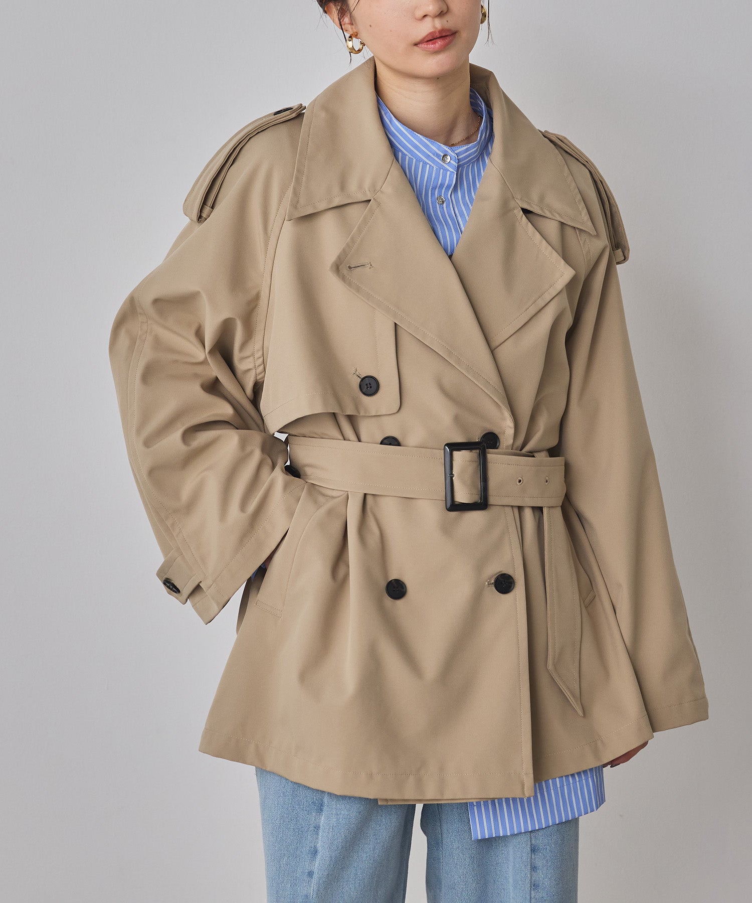 BONDING MIDI TRENCH COAT