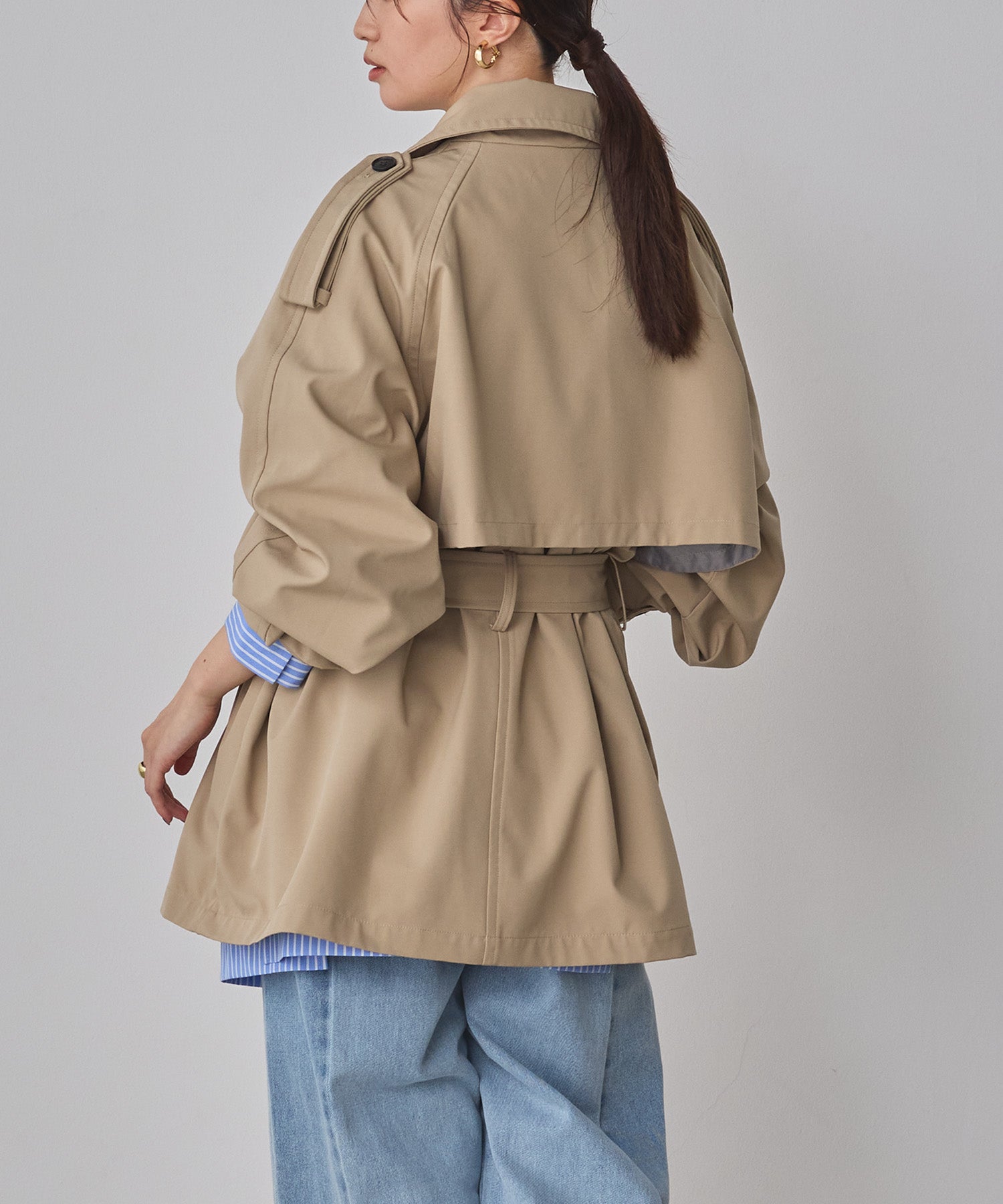 BONDING MIDI TRENCH COAT