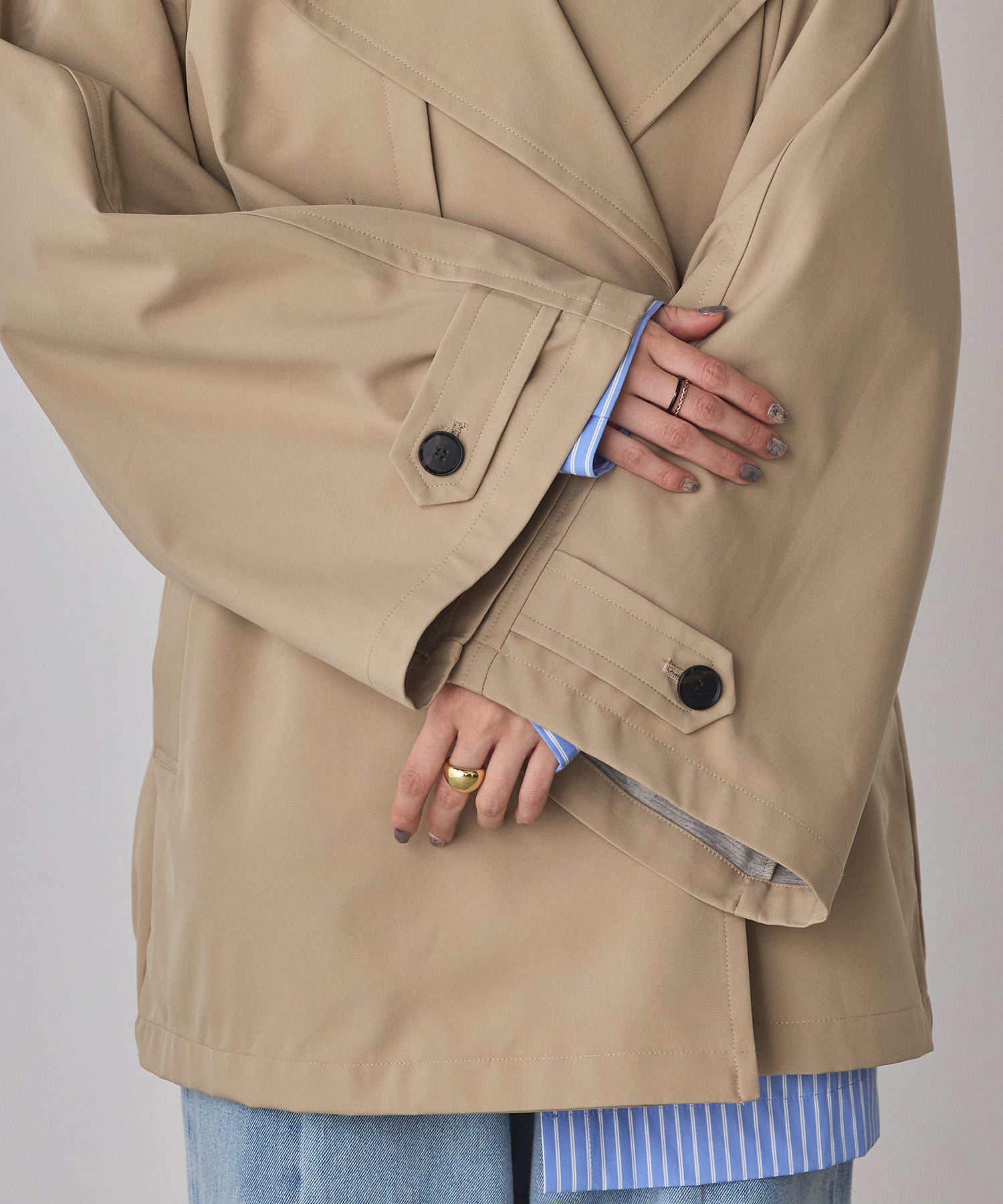 BONDING MIDI TRENCH COAT