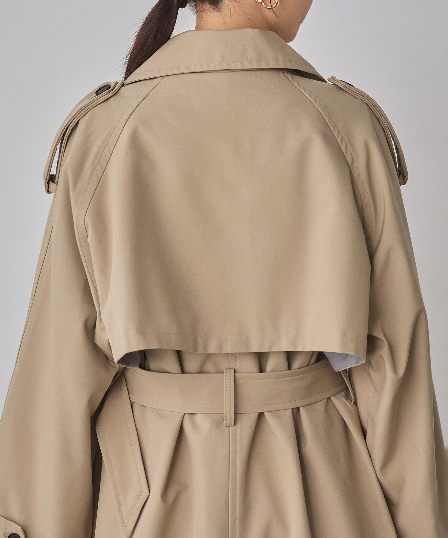 BONDING MIDI TRENCH COAT