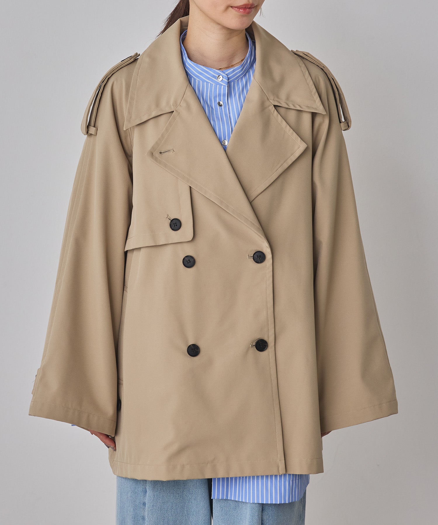 BONDING MIDI TRENCH COAT