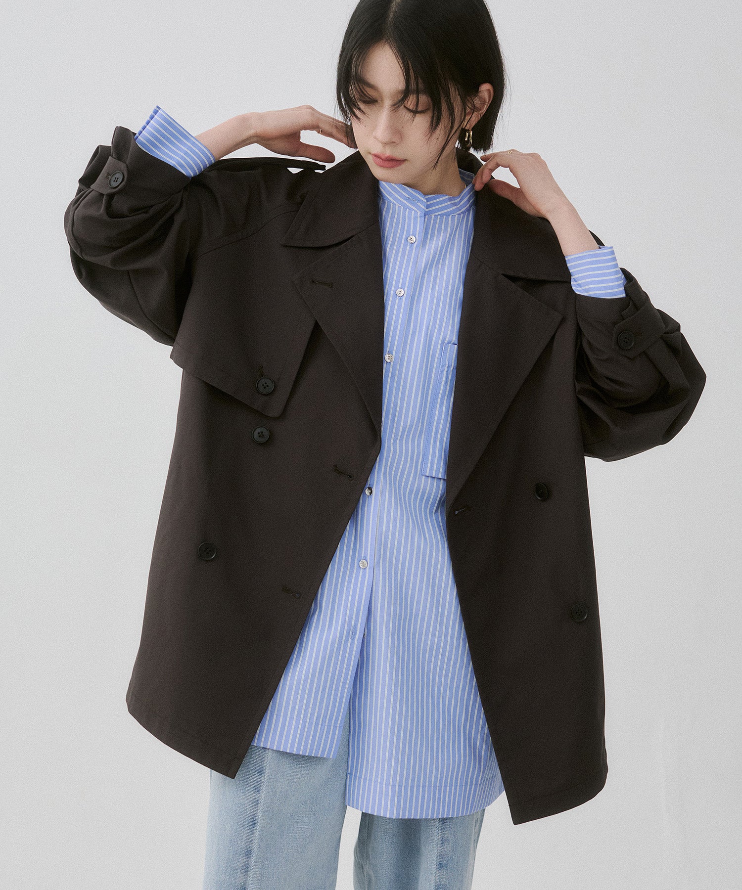 BONDING MIDI TRENCH COAT