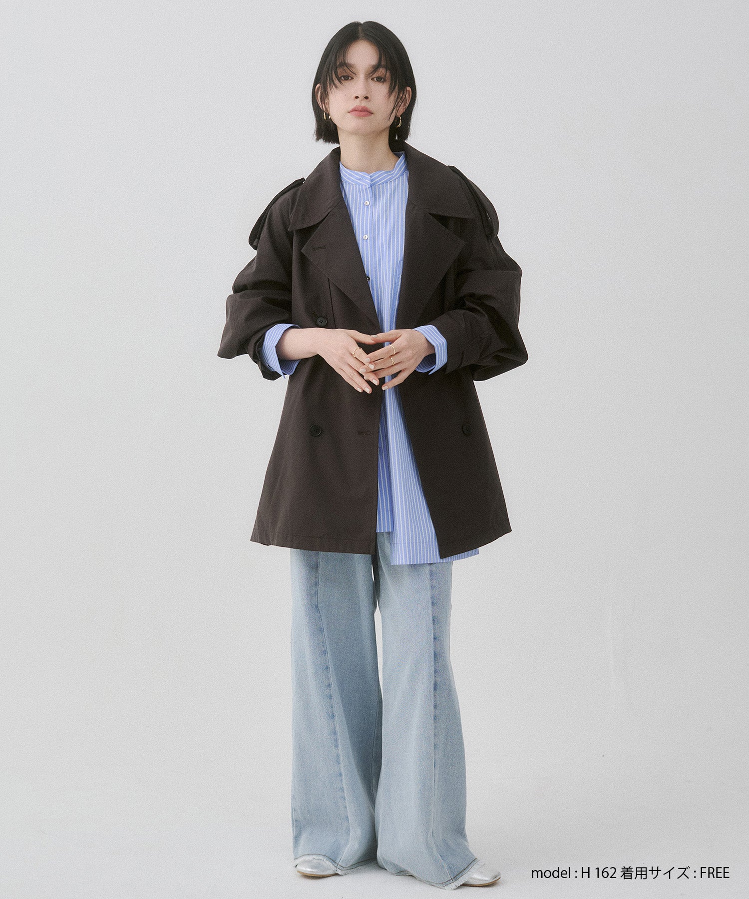 BONDING MIDI TRENCH COAT