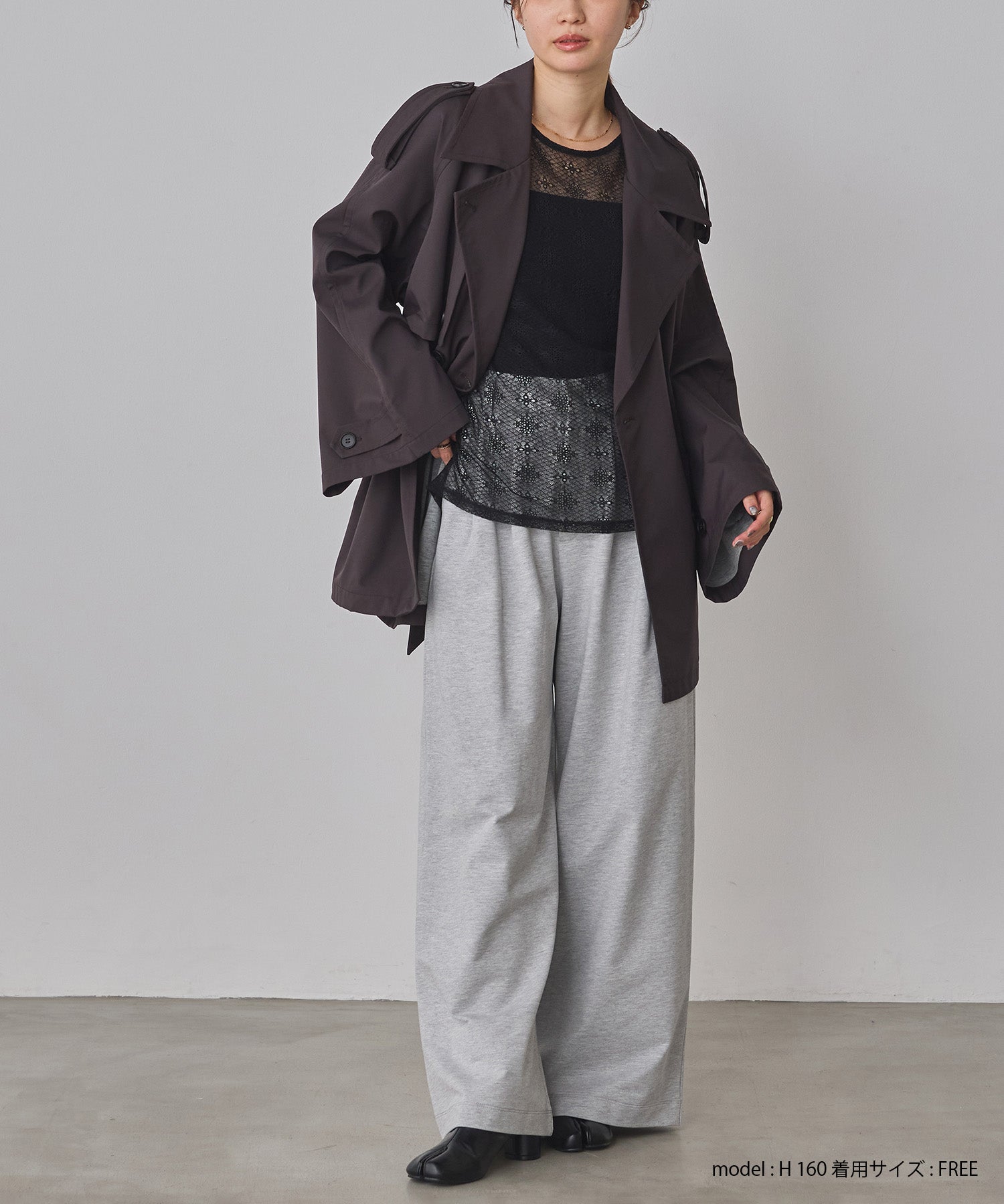 BONDING MIDI TRENCH COAT