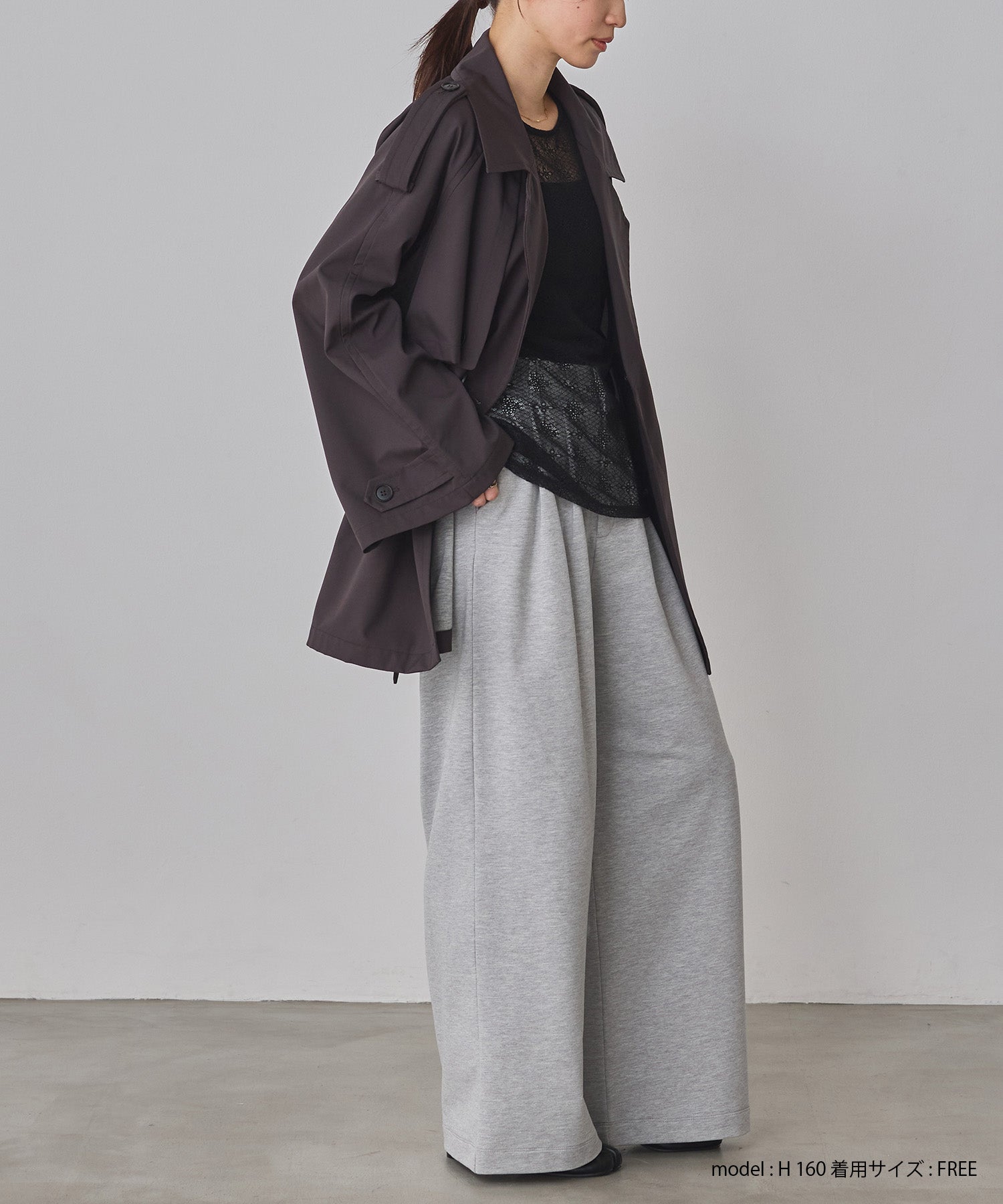 BONDING MIDI TRENCH COAT