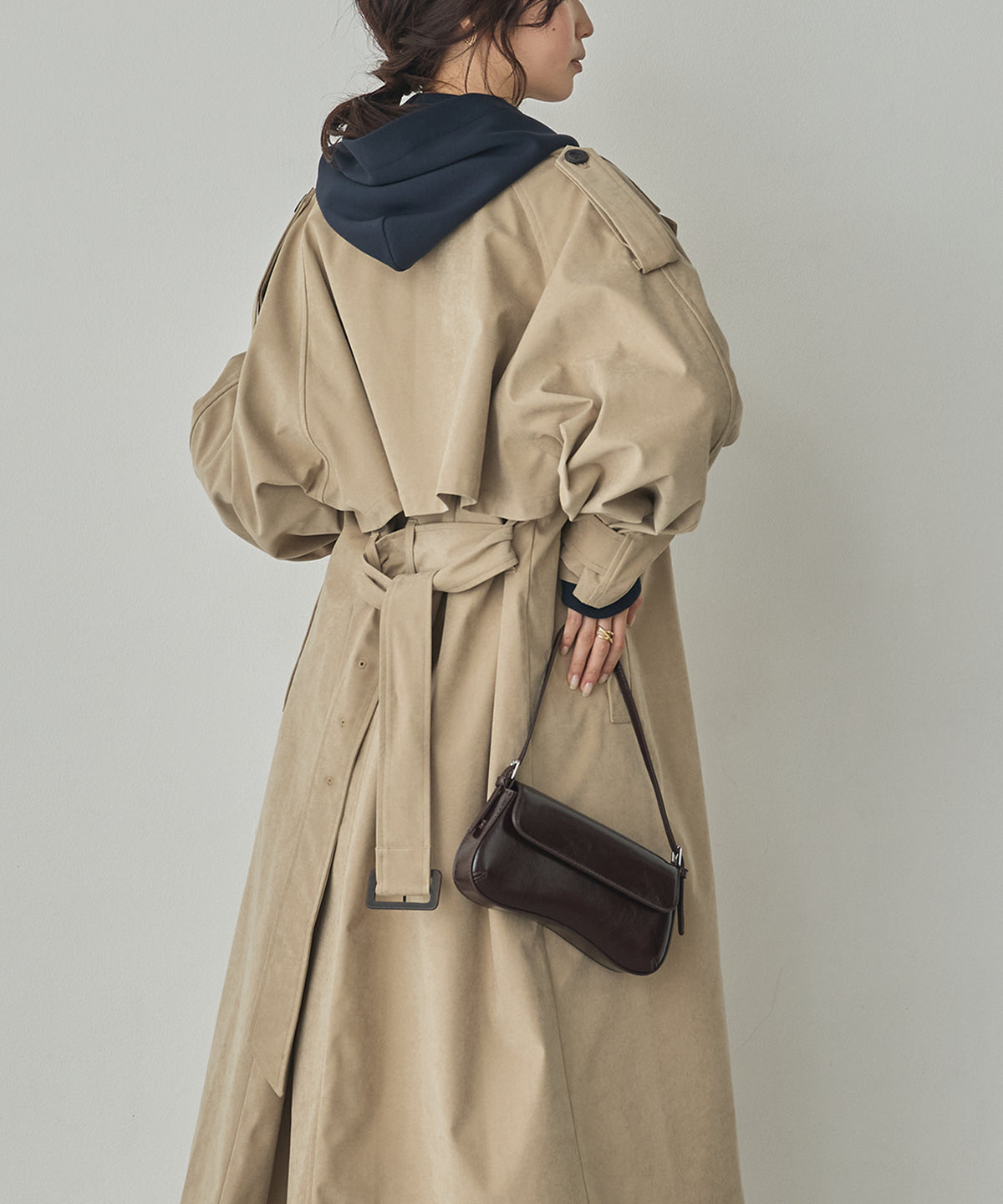 BONDED TRENCH COAT
