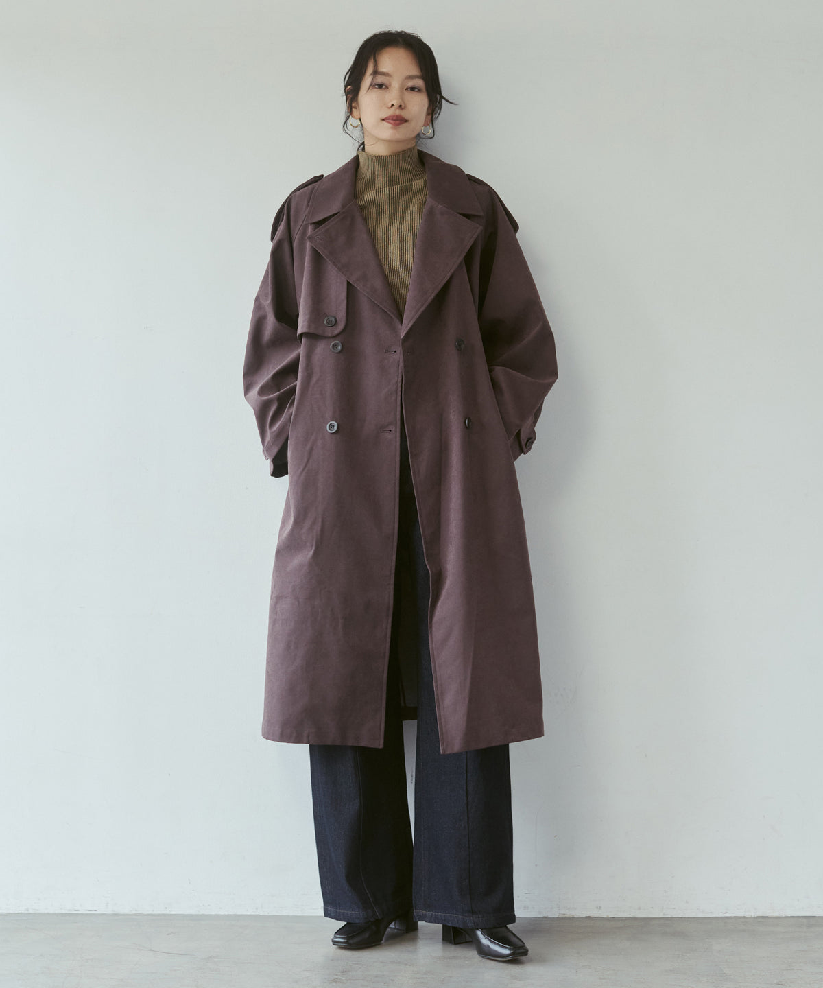 BONDED TRENCH COAT