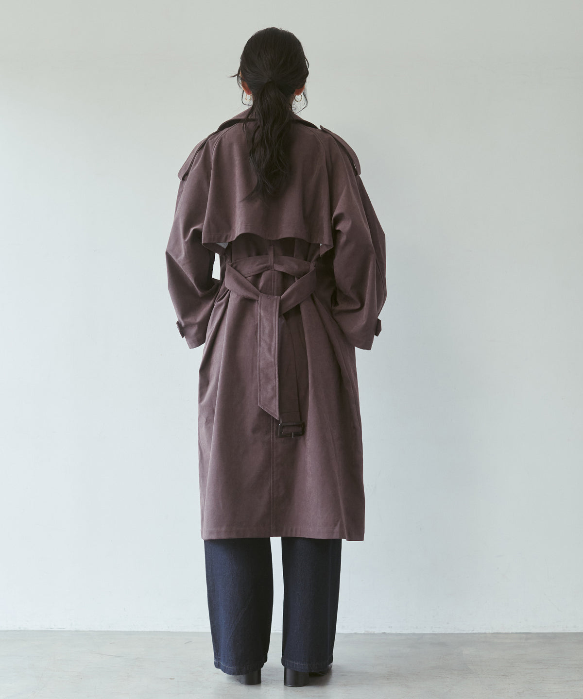 BONDED TRENCH COAT