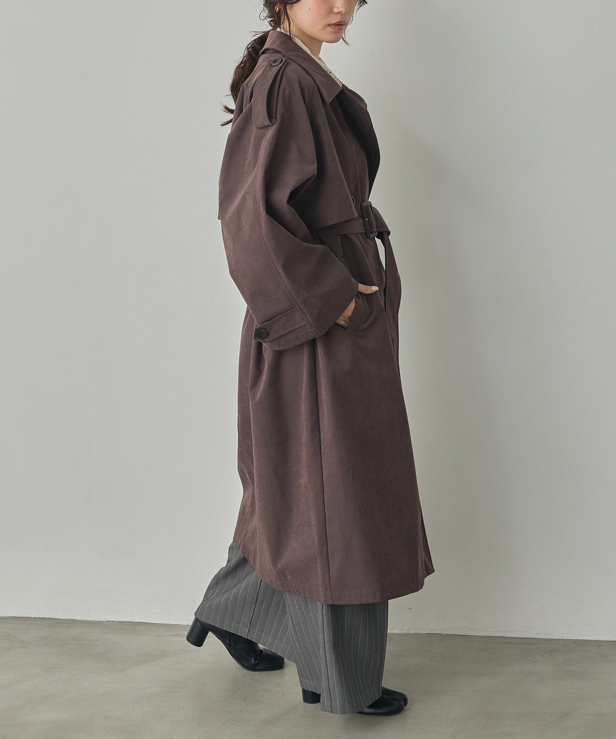 BONDED TRENCH COAT