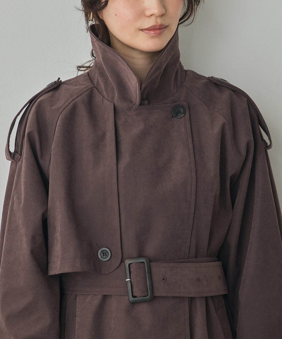 BONDED TRENCH COAT
