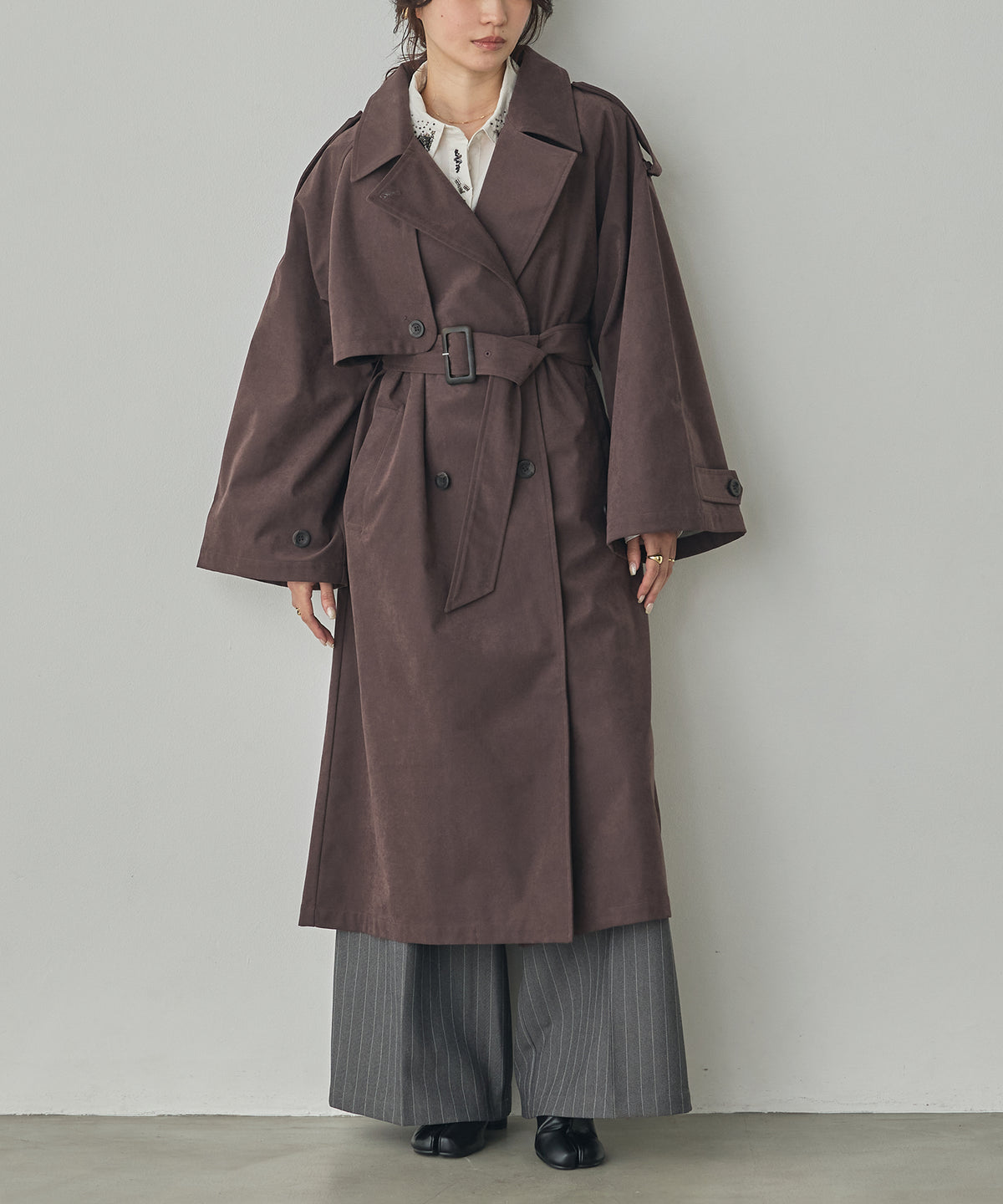 BONDED TRENCH COAT