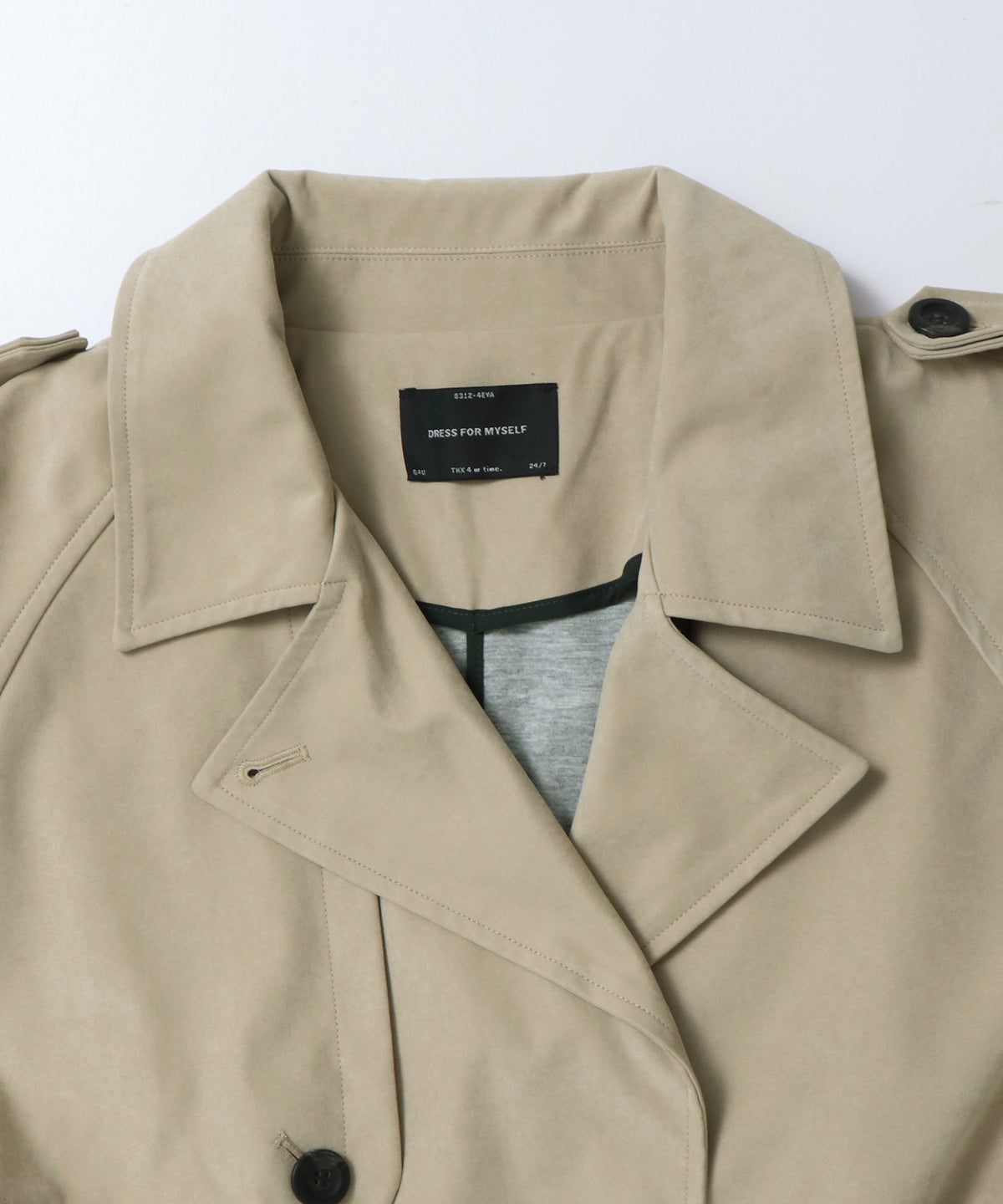 BONDED TRENCH COAT