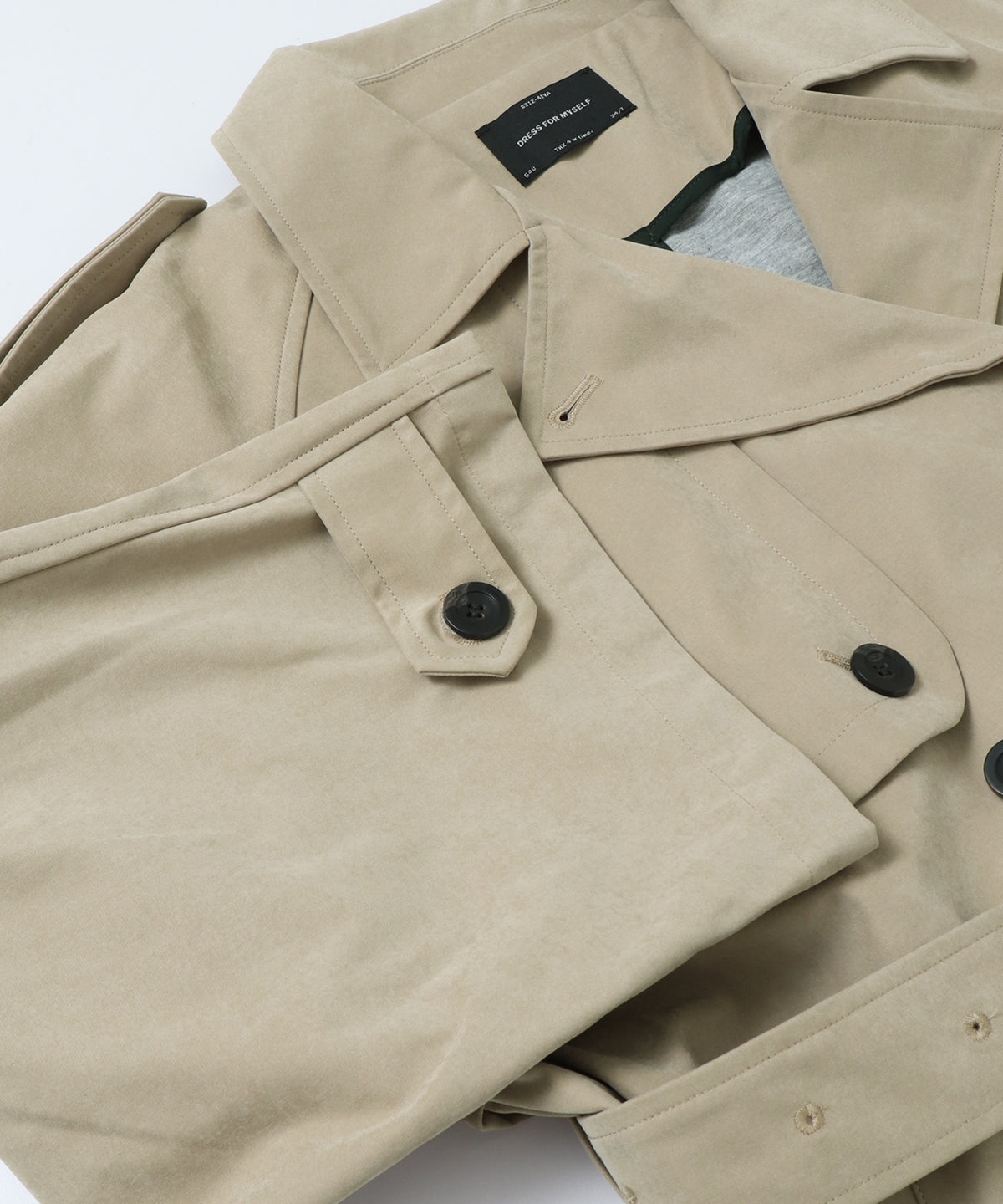 BONDED TRENCH COAT