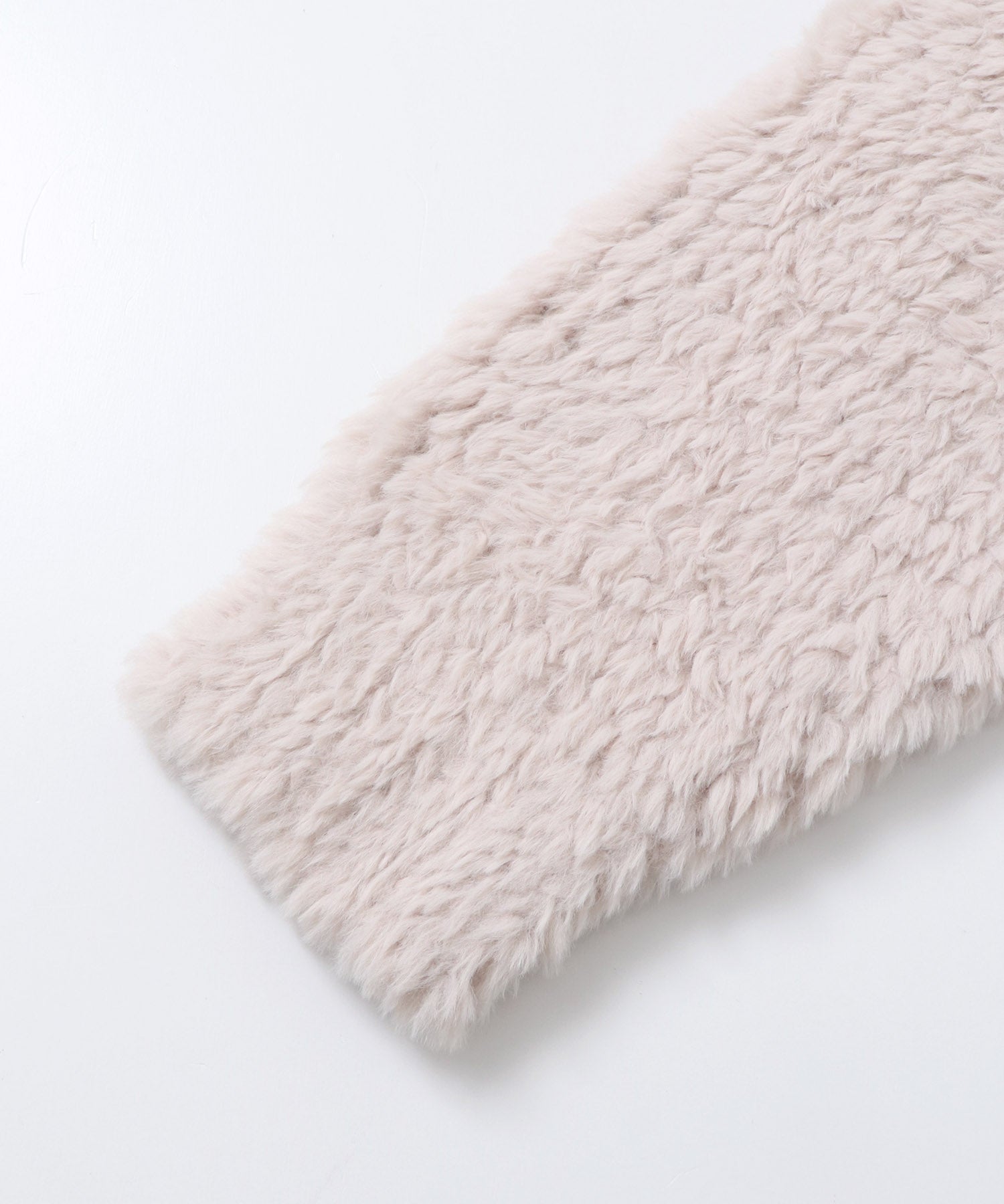 ファー ニットコート