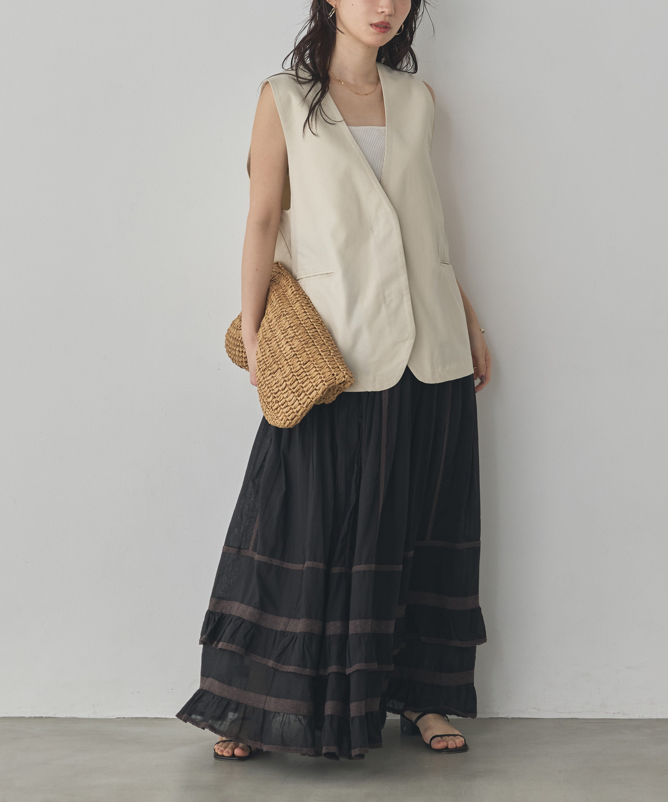 FRENCH LINEN GILET