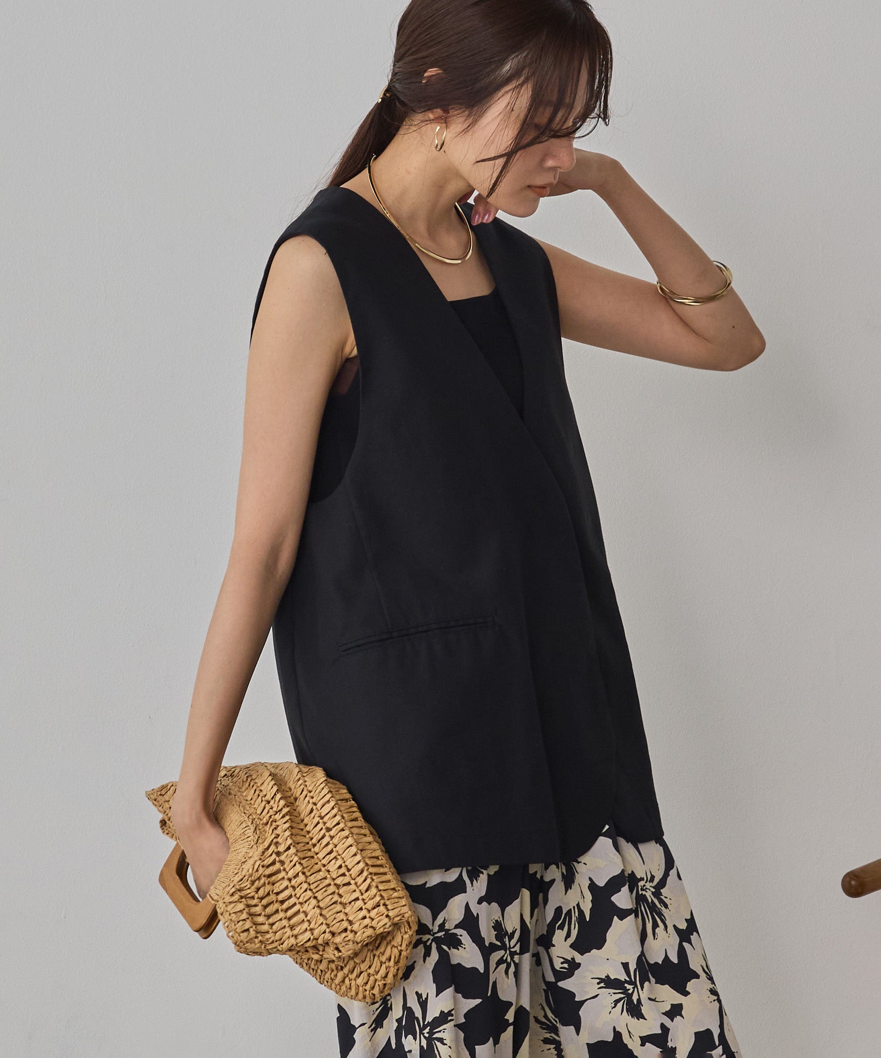 FRENCH LINEN GILET