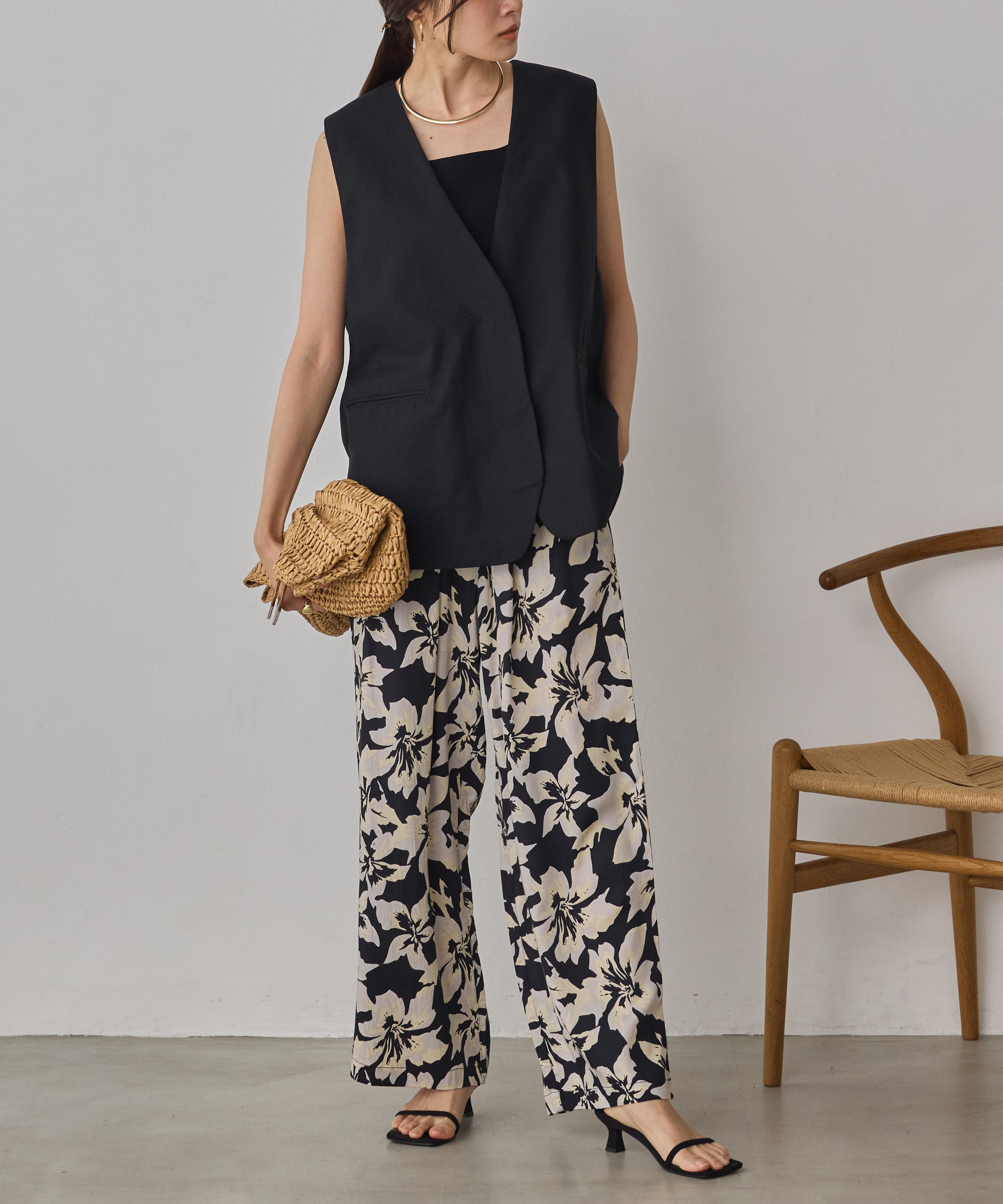 FRENCH LINEN GILET
