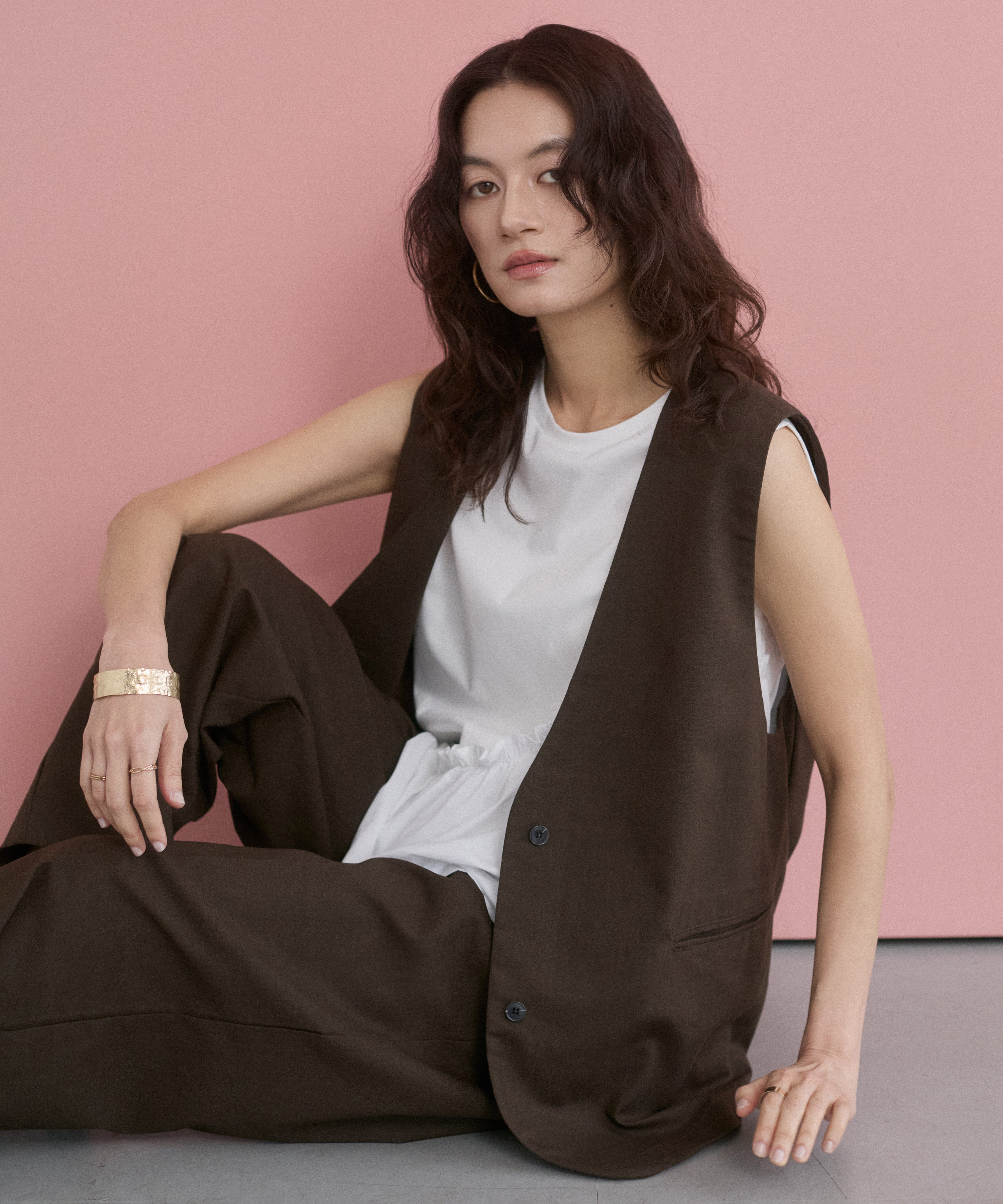 FRENCH LINEN GILET