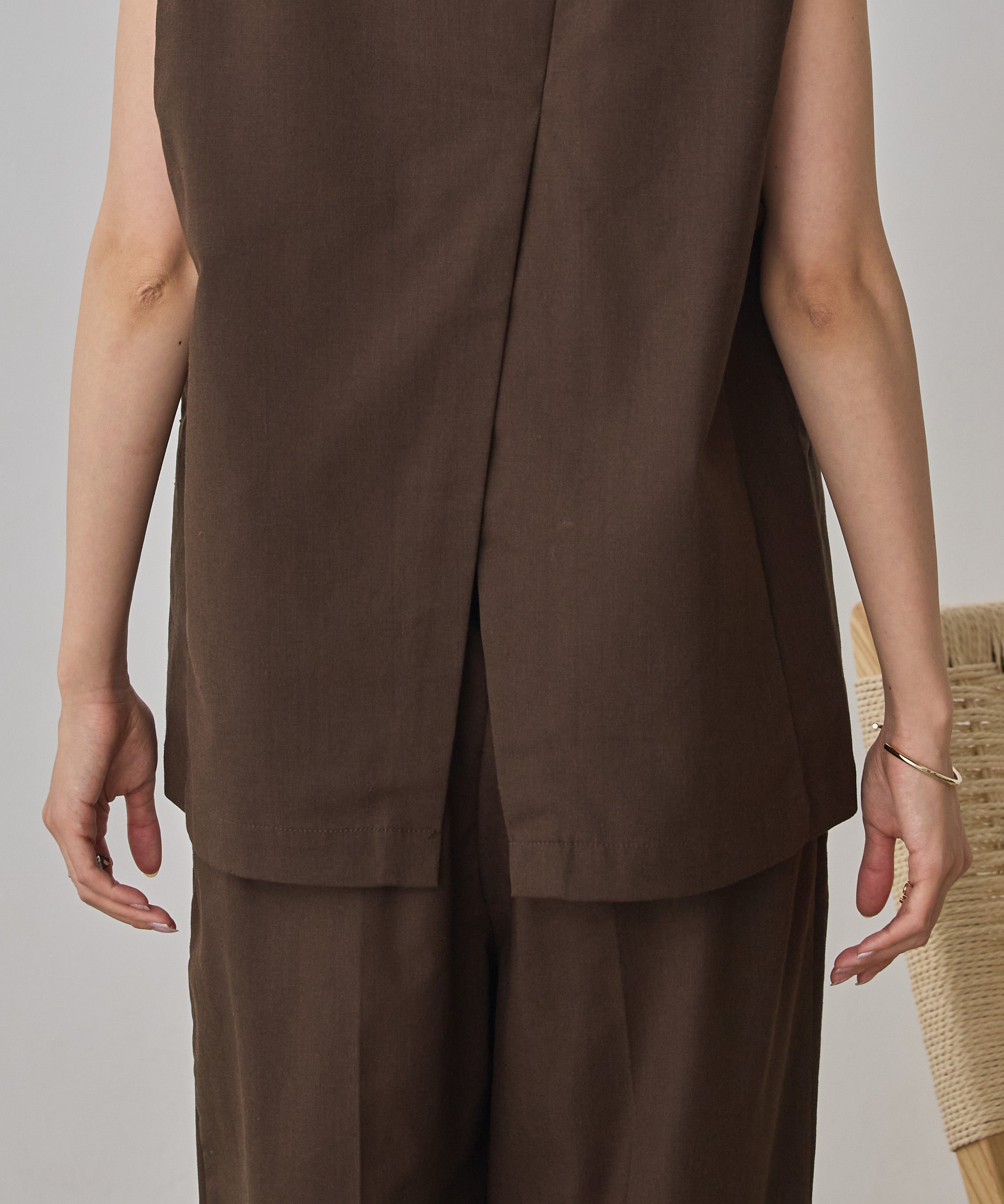 FRENCH LINEN GILET