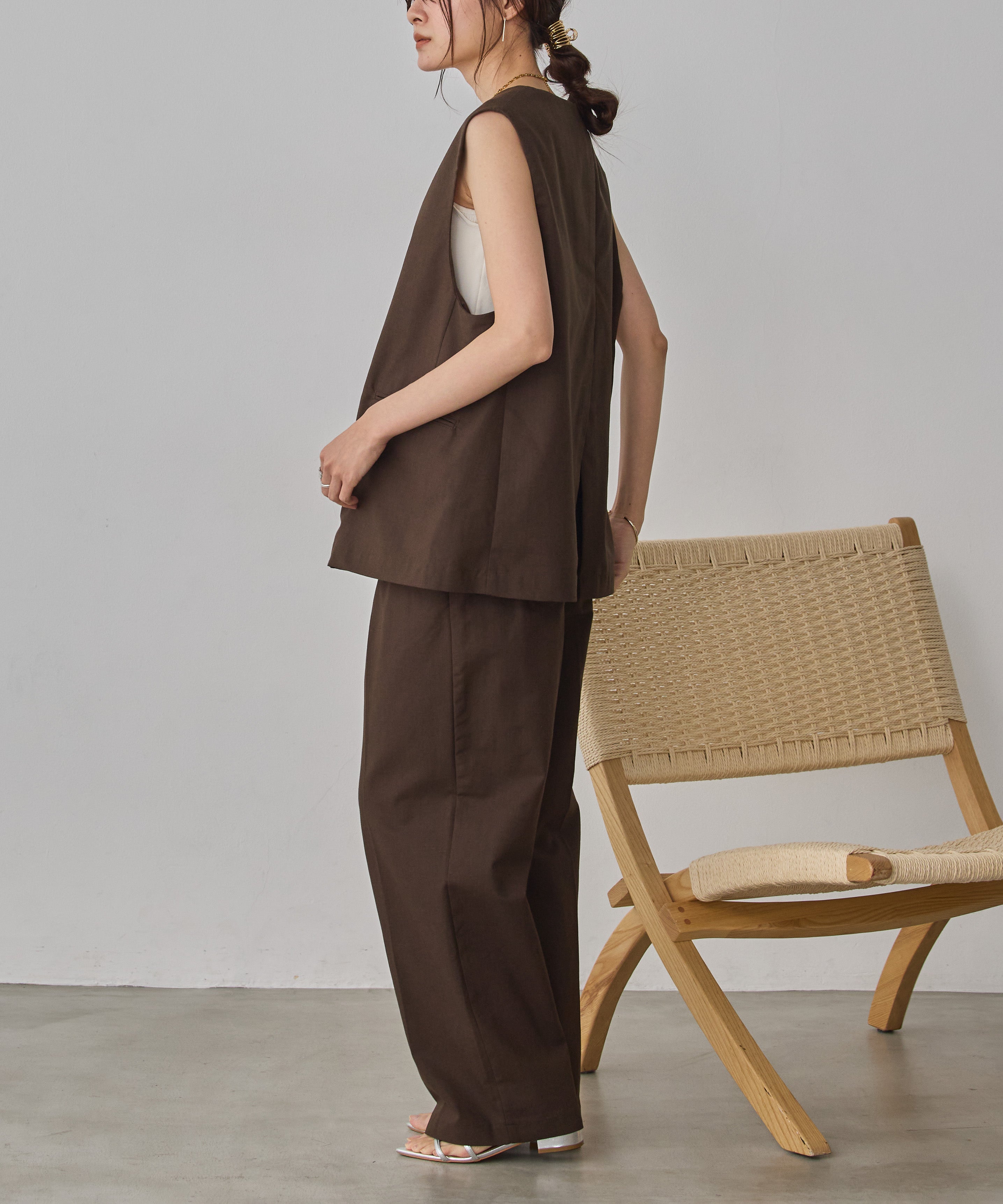 FRENCH LINEN GILET