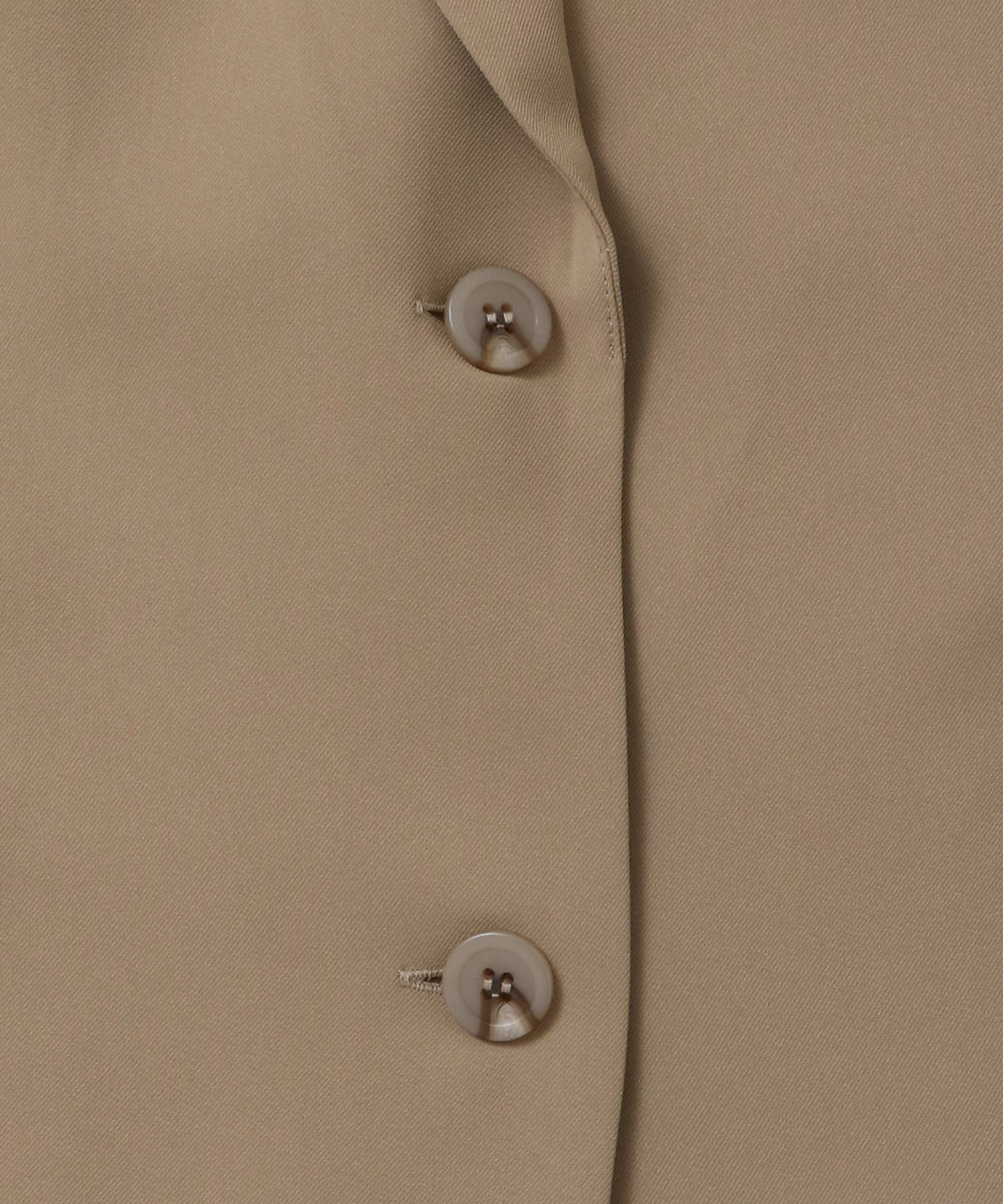 POLY TWILL BACK FASTENER VEST