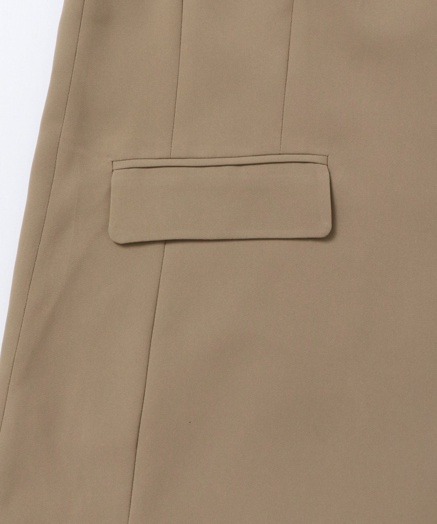 POLY TWILL BACK FASTENER VEST