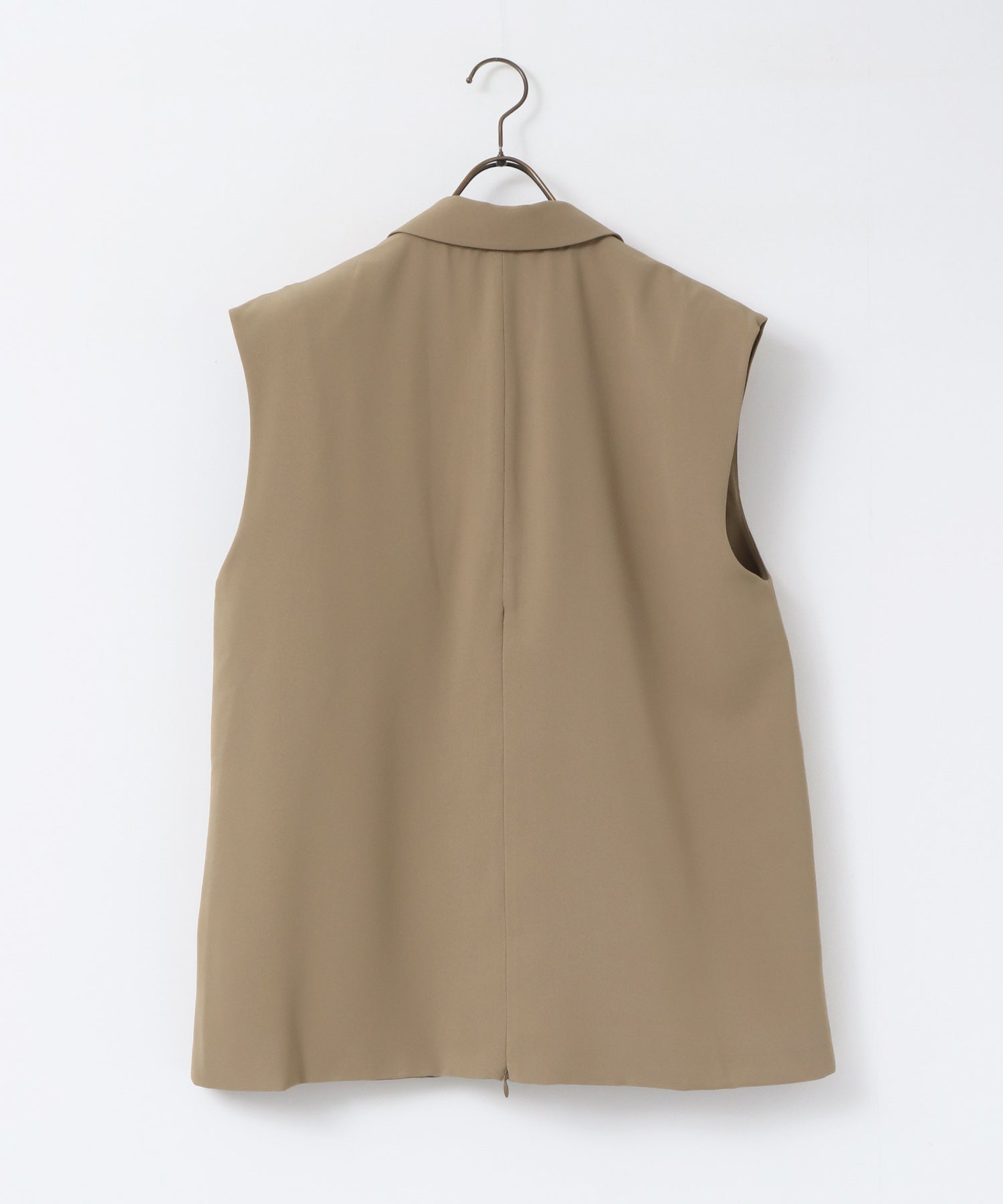 POLY TWILL BACK FASTENER VEST